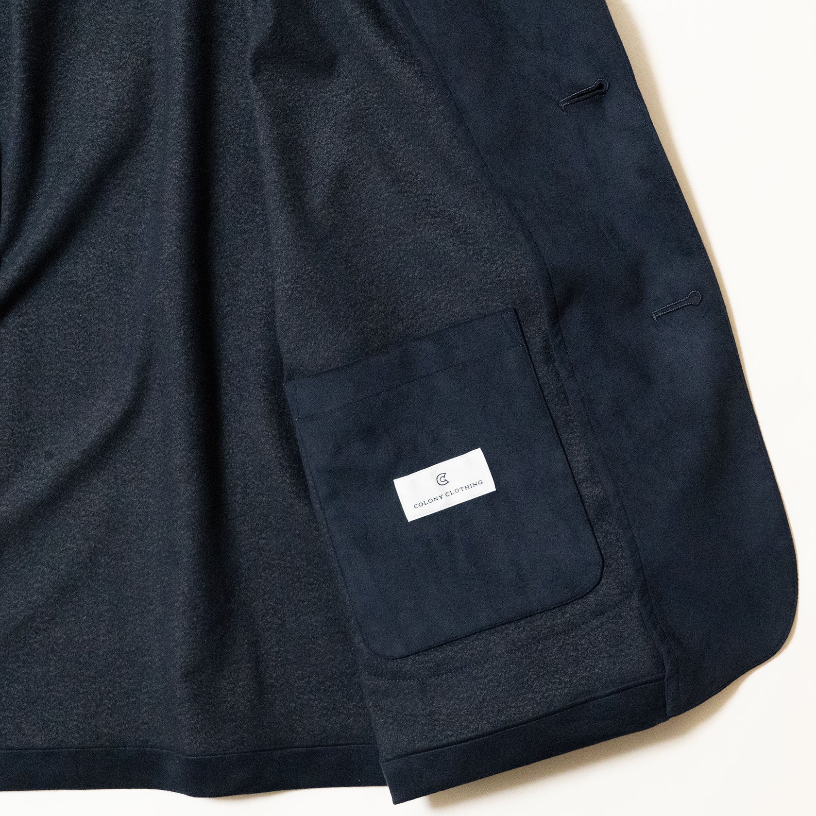 COLONY CLOTHING / ULTRASUEDE LOUNGE SINGLE JACKET / CC2402-JK01SB