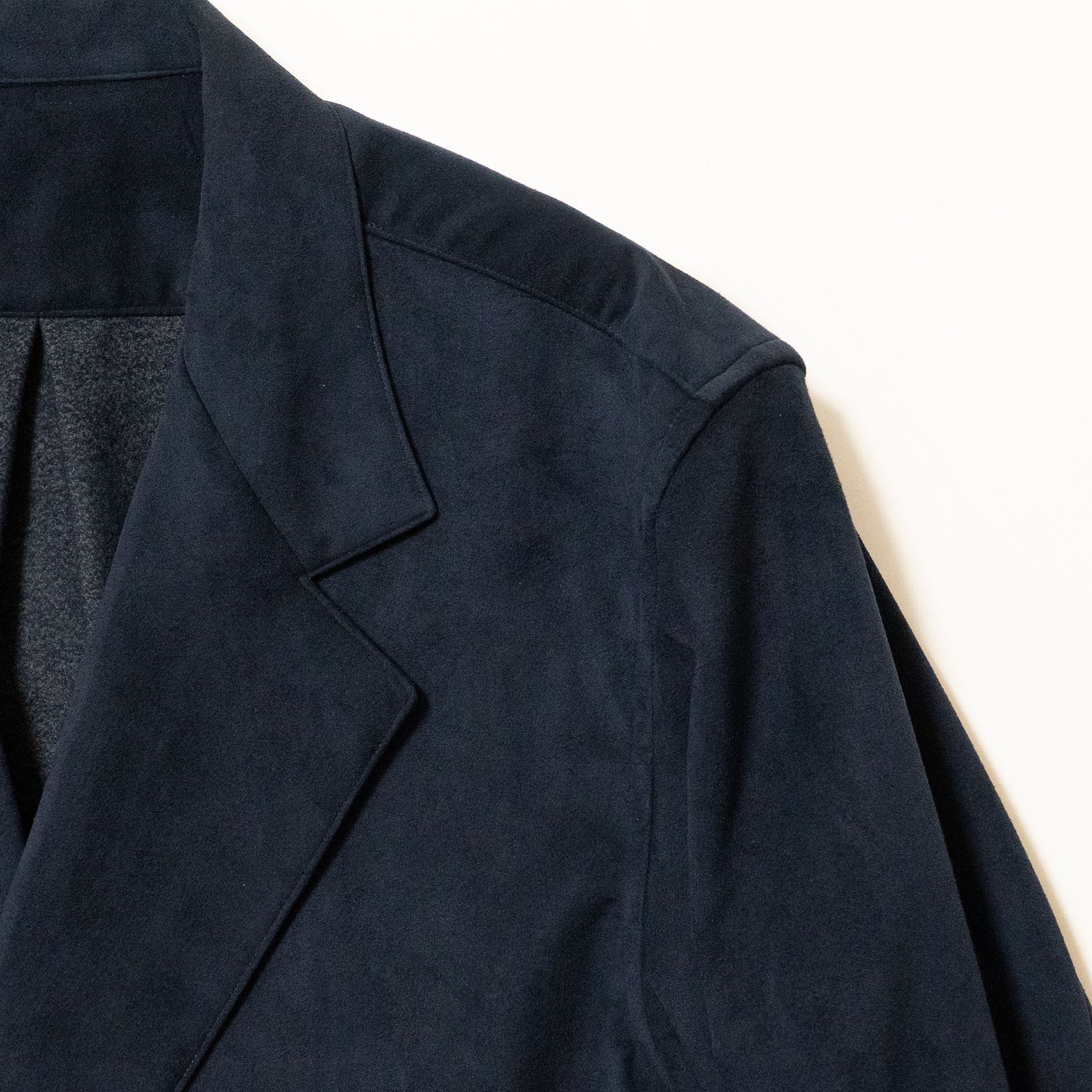 COLONY CLOTHING / DOUBLE BREASTED ULTRASUEDE LOUNGE JACKET / CC2402-JK01WB