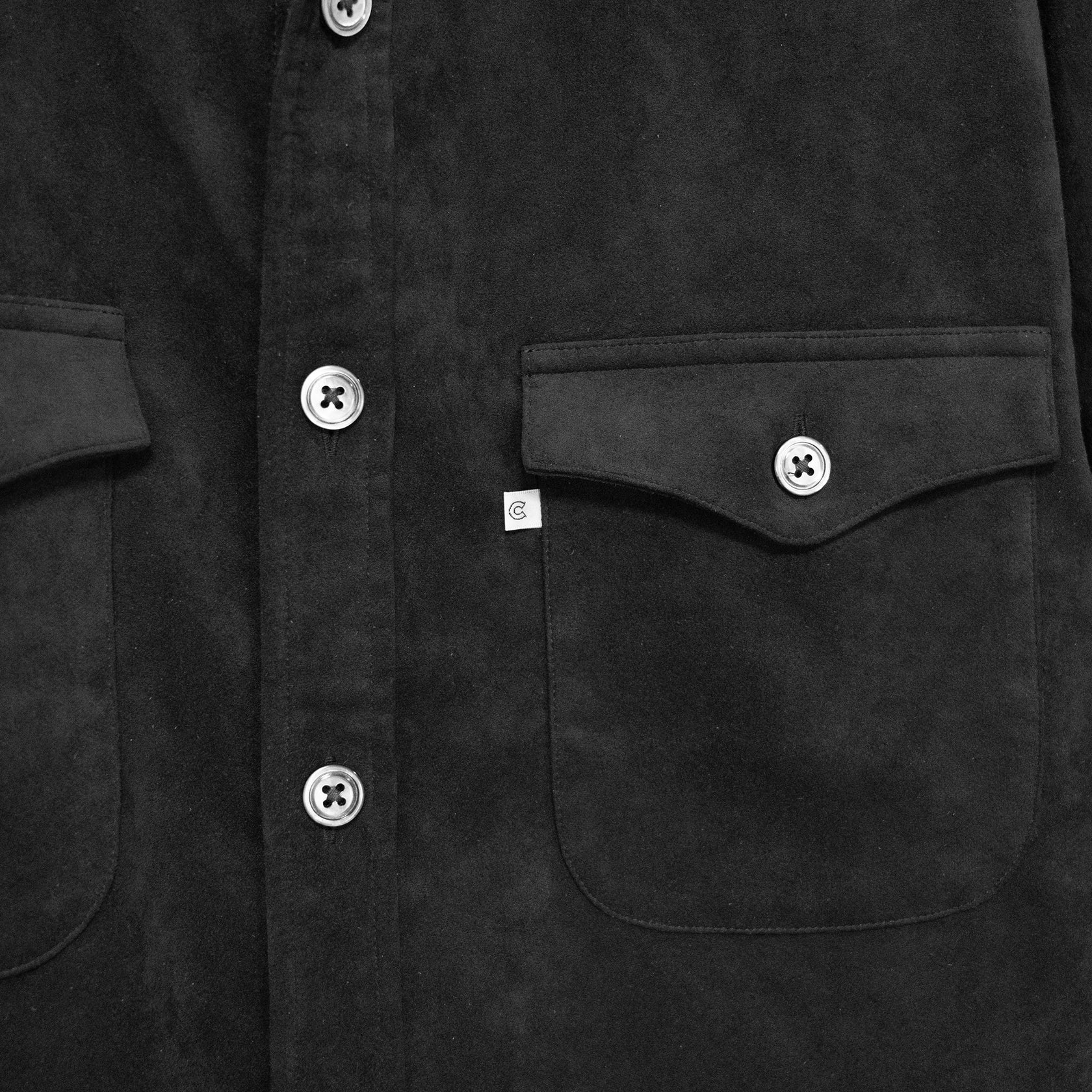 COLONY CLOTHING / ULTRASUEDE DOUBLE POCKET SHIRT / CC2402-SH04