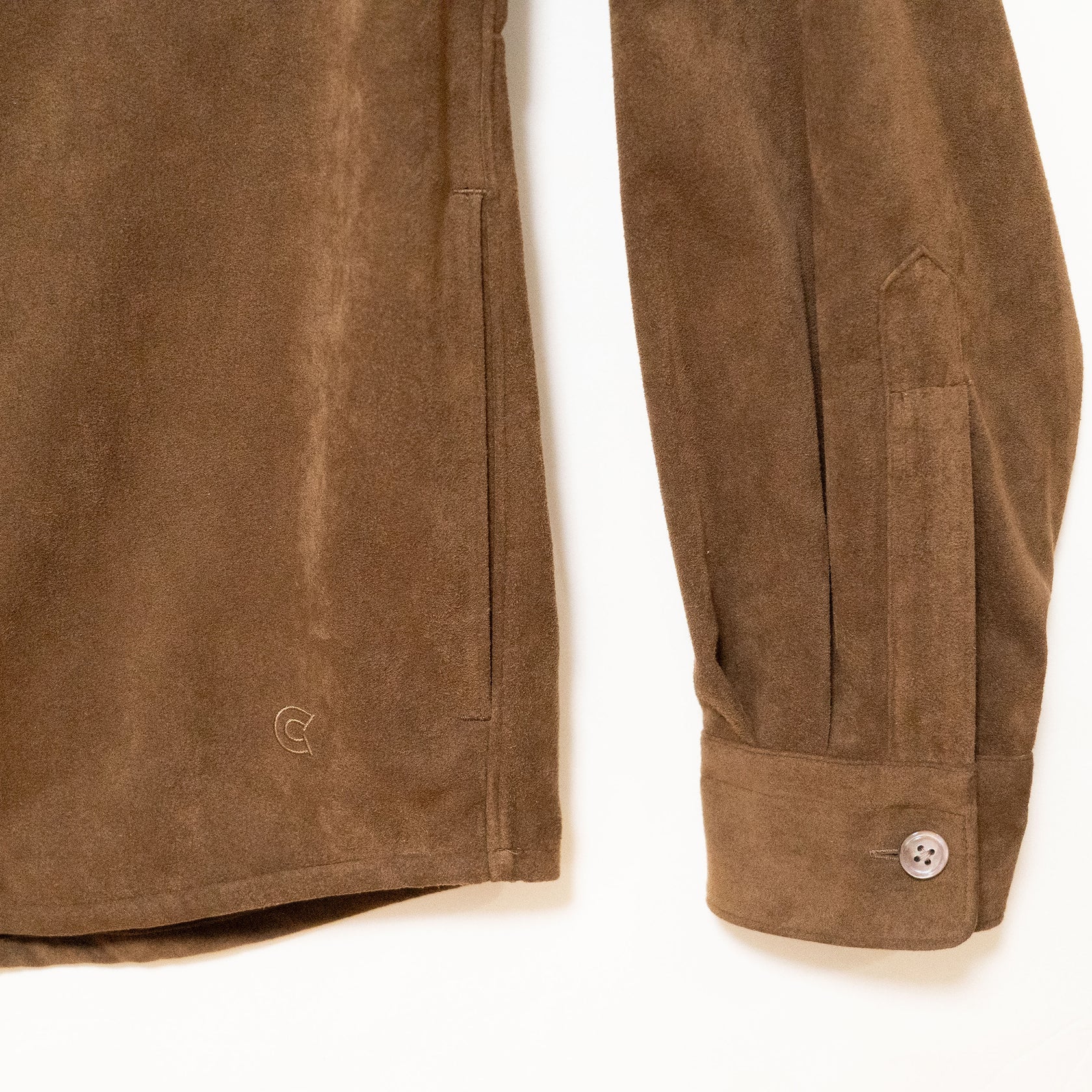 COLONY CLOTHING / ULTRASUEDE DOUBLE POCKET SHIRT / CC2402-SH04