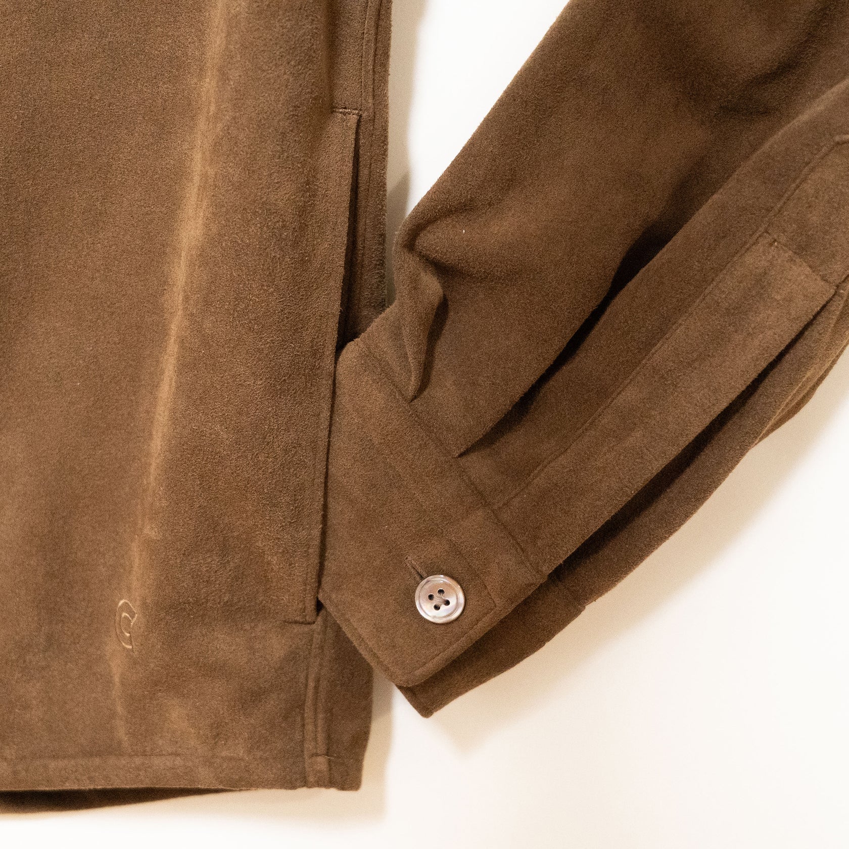 COLONY CLOTHING / ULTRASUEDE DOUBLE POCKET SHIRT / CC2402-SH04