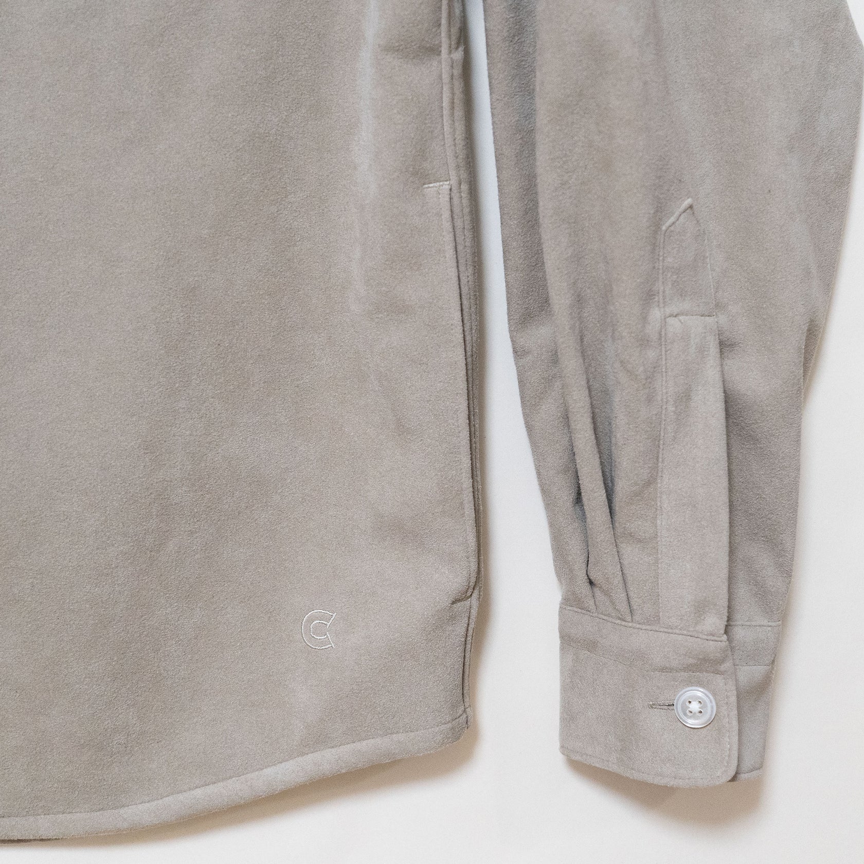 COLONY CLOTHING / ULTRASUEDE DOUBLE POCKET SHIRT / CC2402-SH04