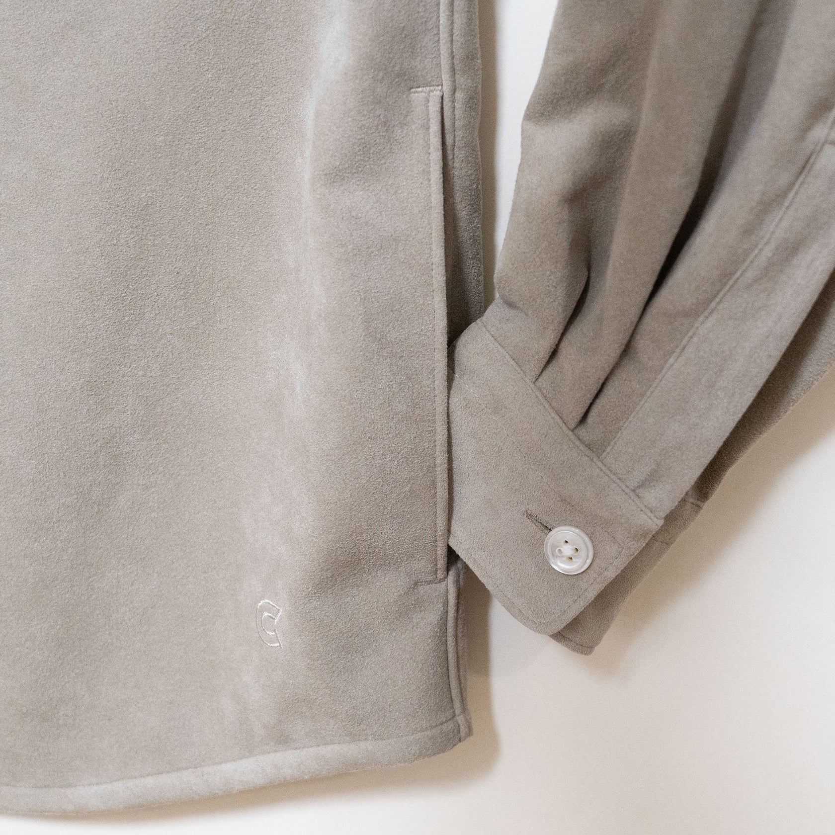 COLONY CLOTHING / ULTRASUEDE DOUBLE POCKET SHIRT / CC2402-SH04