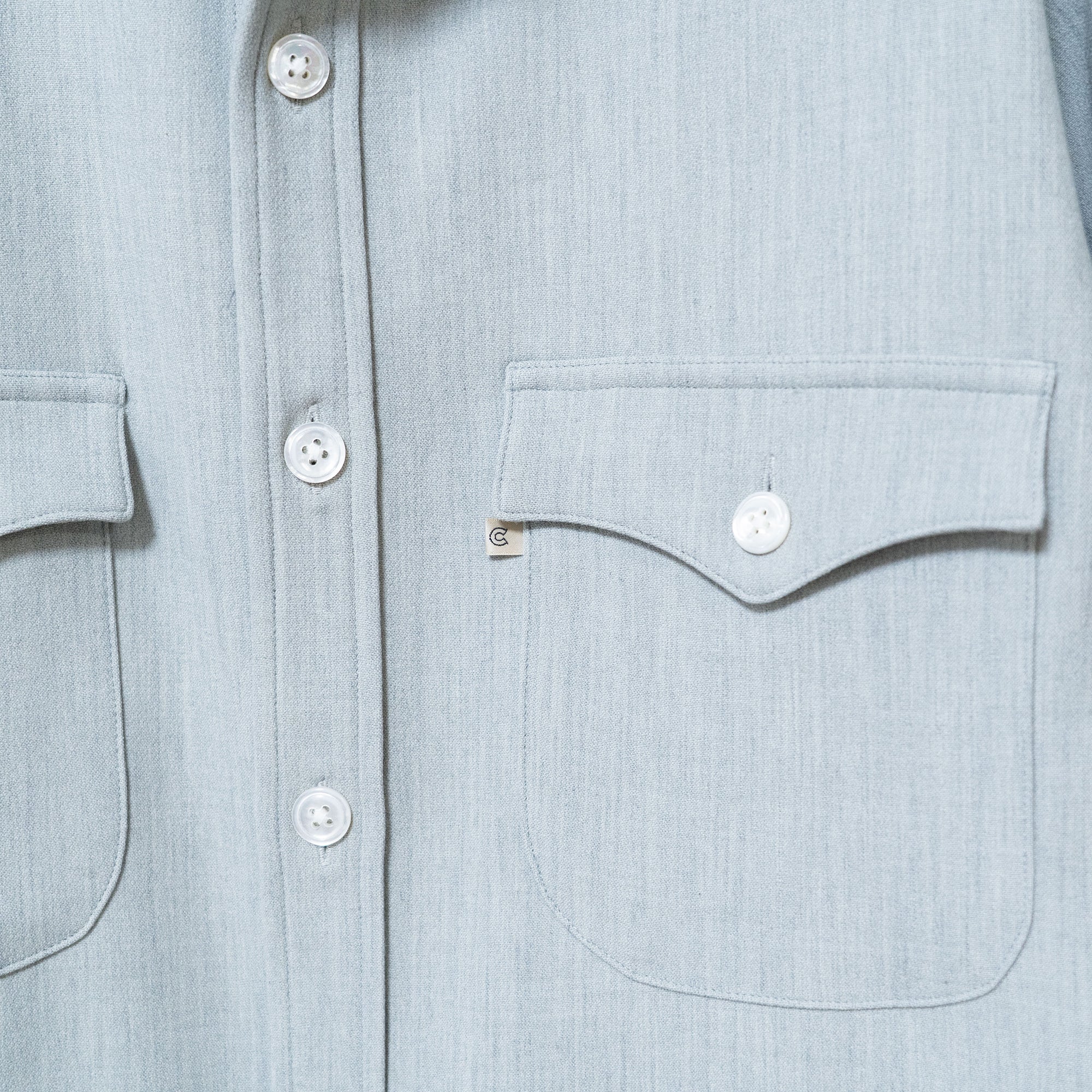 COLONY CLOTHING /JERSEY DOUBLE POCKET SHIRT / CC2502-SH04−03