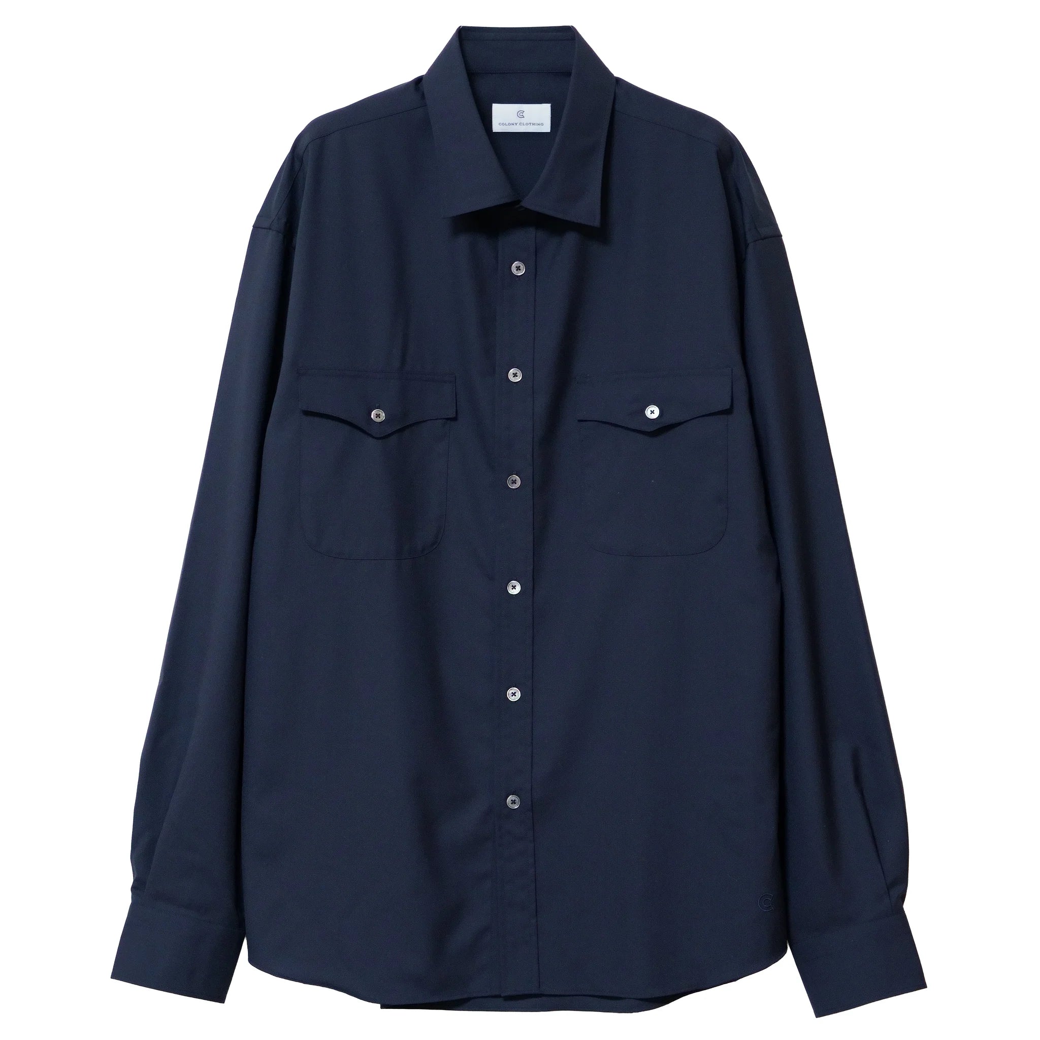 COLONY CLOTHING / DOUBLE POCKET SHIRT / CC2601-SH03-01