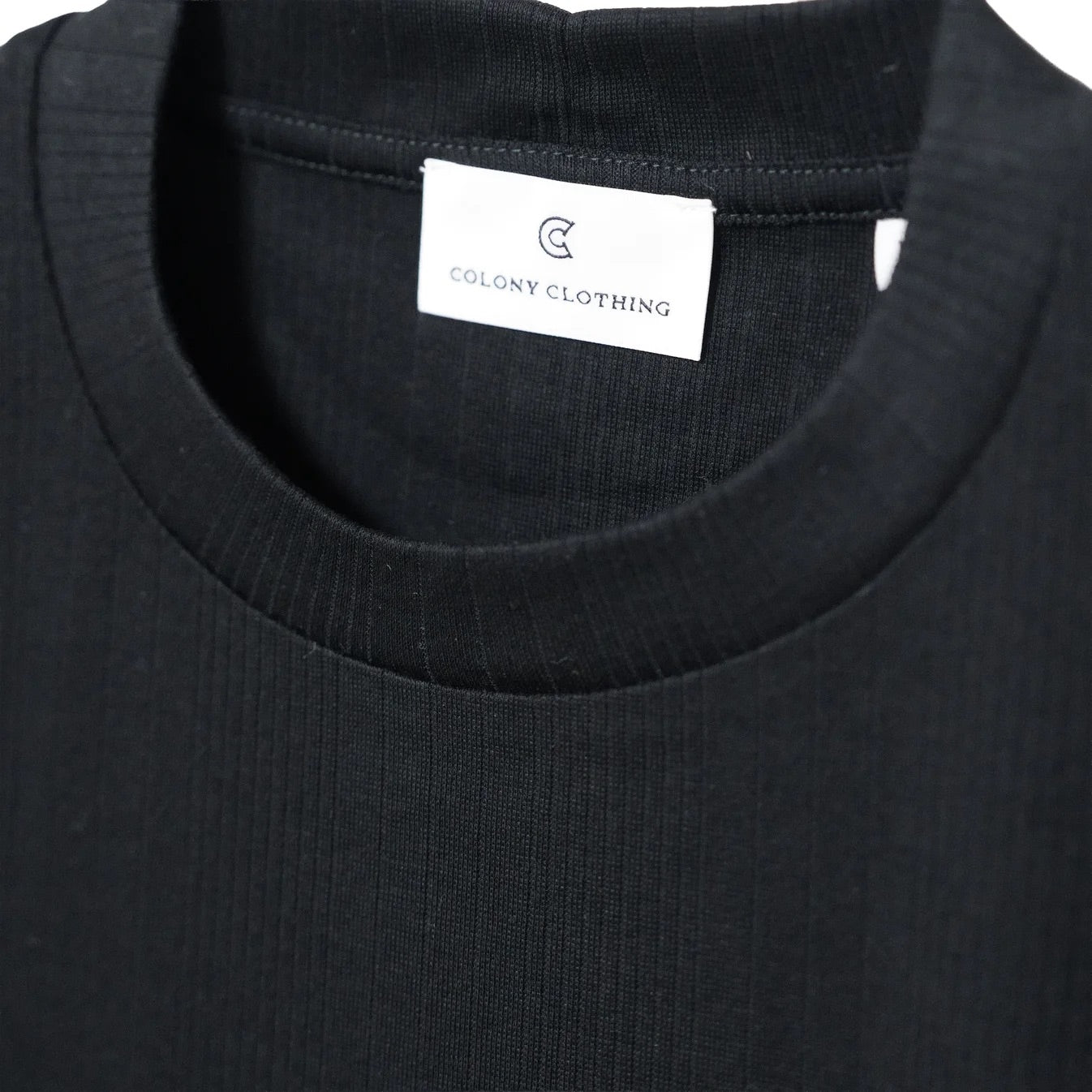 COLONY CLOTHING / RIB TEE / CC2601-T01