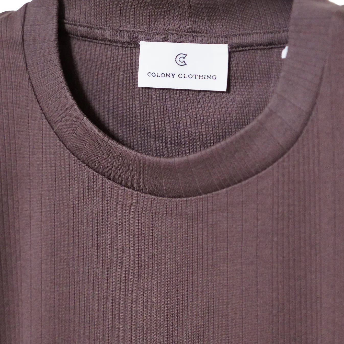 COLONY CLOTHING / RIB TEE / CC2601-T01