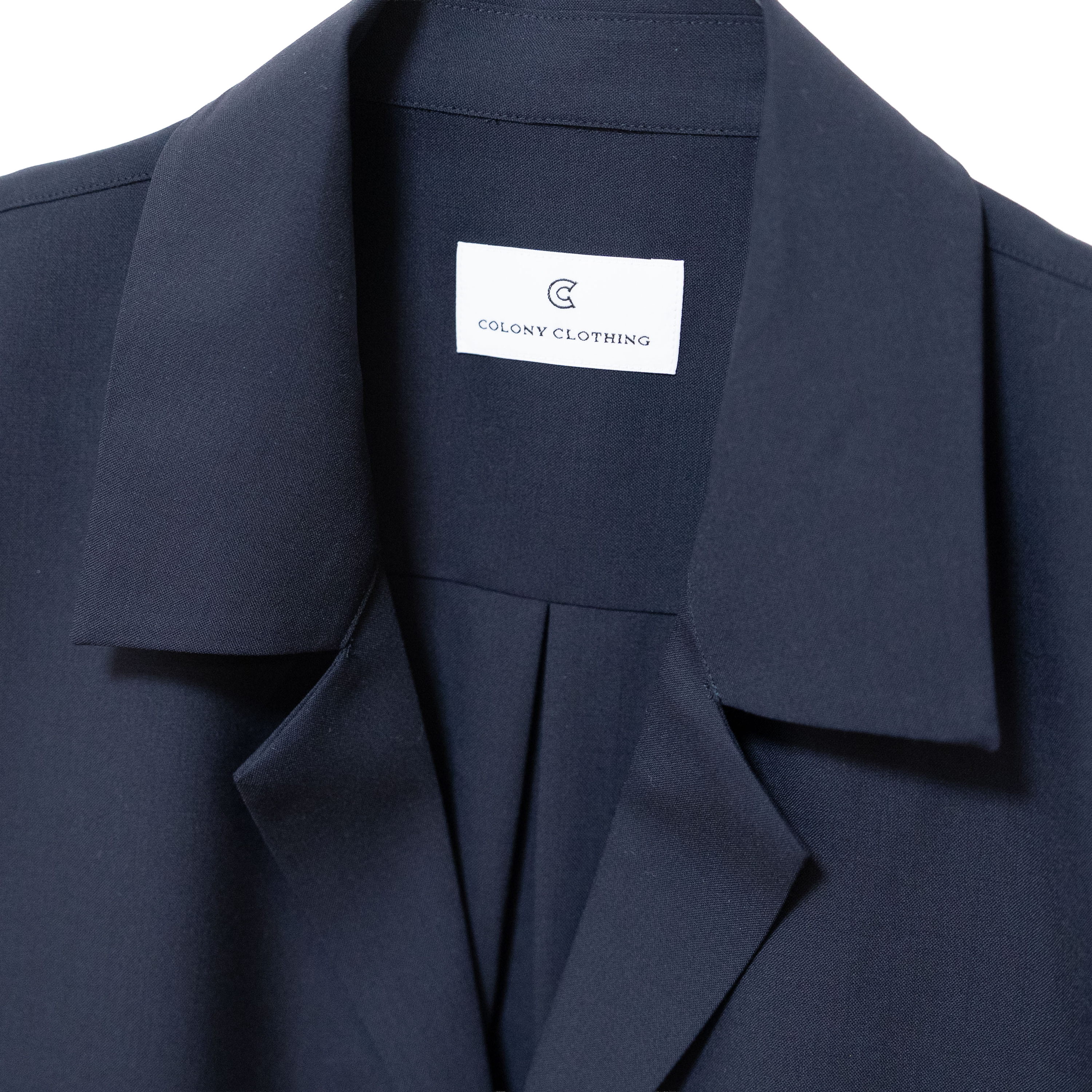 COLONY CLOTHING / OPEN COLLAR SHIRT / CC2601-SH01-03