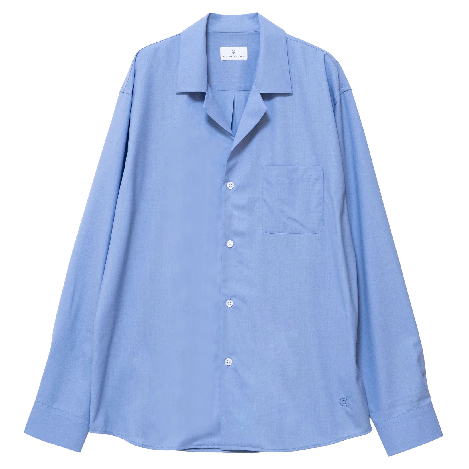 COLONY CLOTHING / OPEN COLLAR SHIRT / CC2601-SH01-04