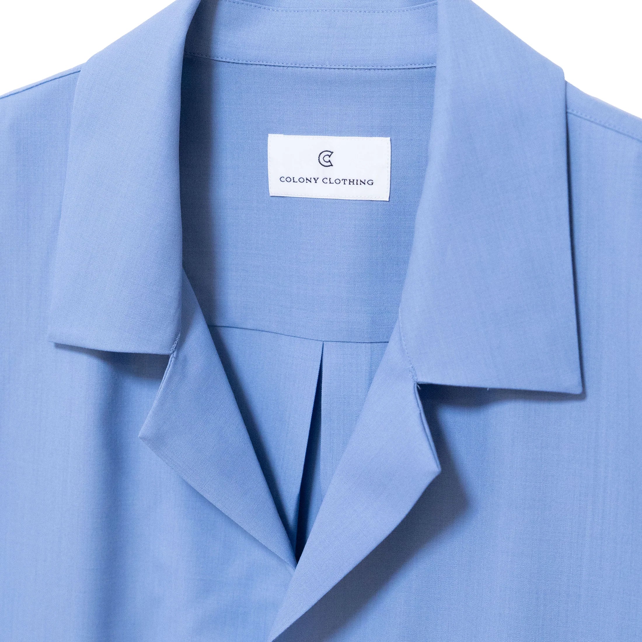 COLONY CLOTHING / OPEN COLLAR SHIRT / CC2601-SH01-04