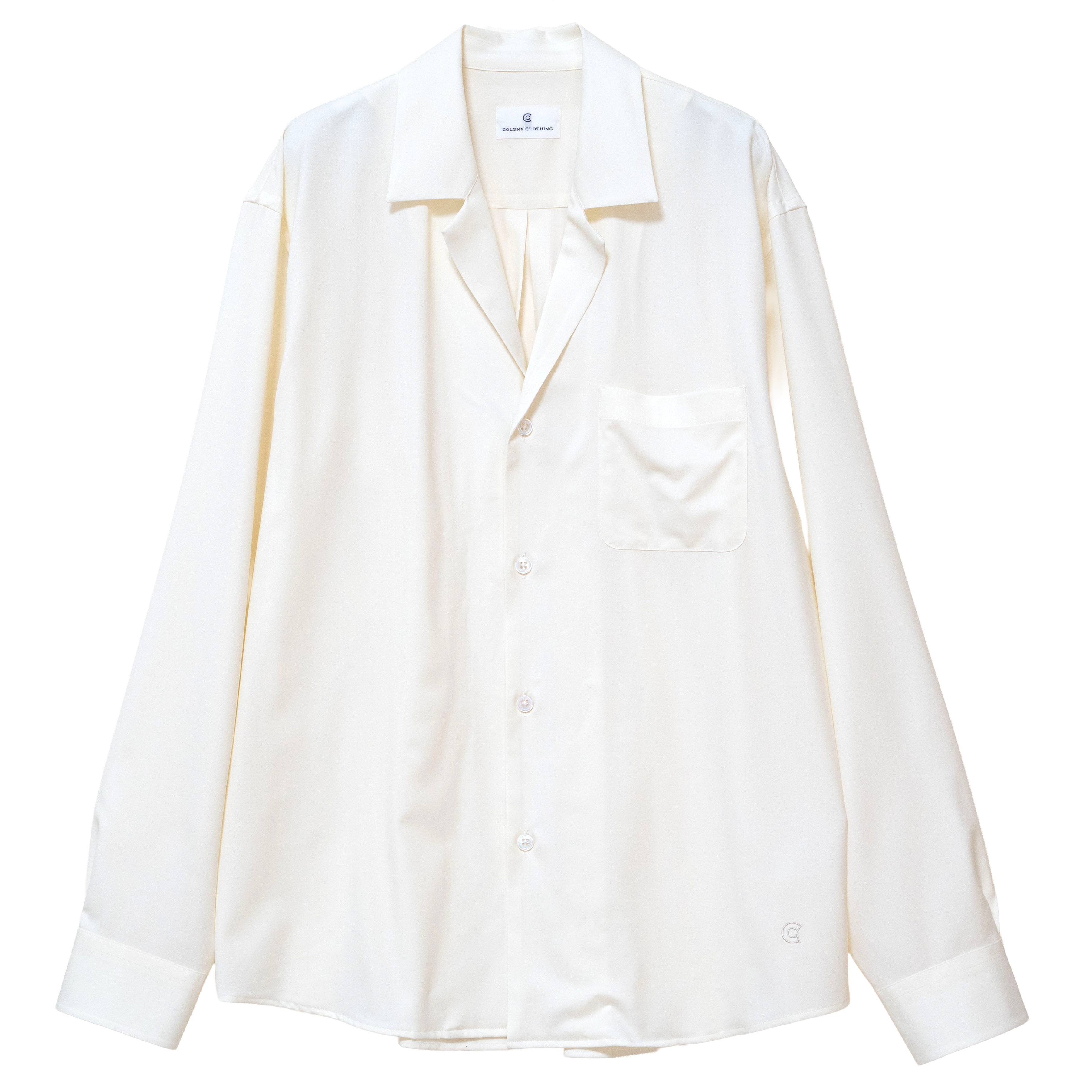 COLONY CLOTHING / OPEN COLLAR SHIRT / CC2601-SH01-05