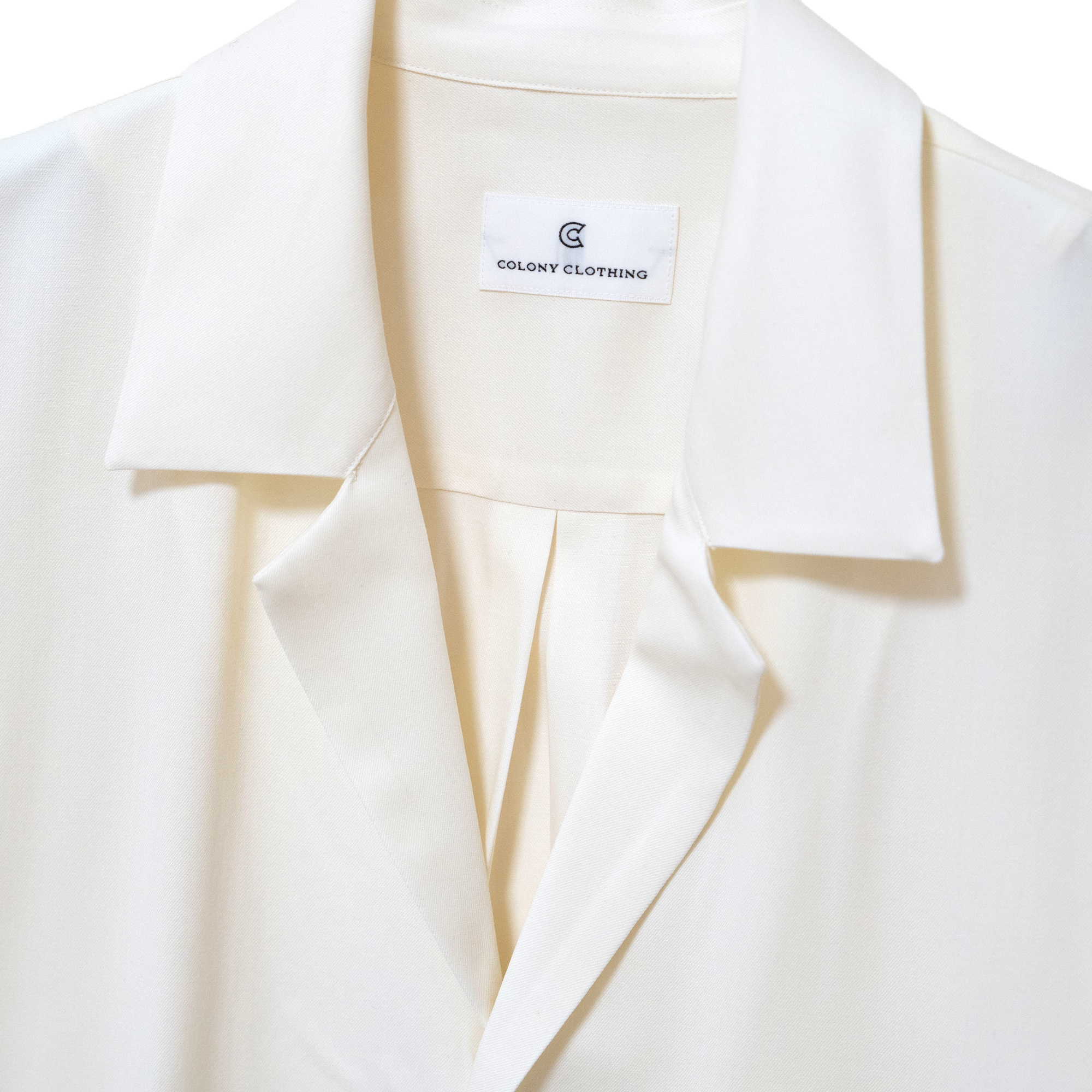 COLONY CLOTHING / OPEN COLLAR SHIRT / CC2601-SH01-05