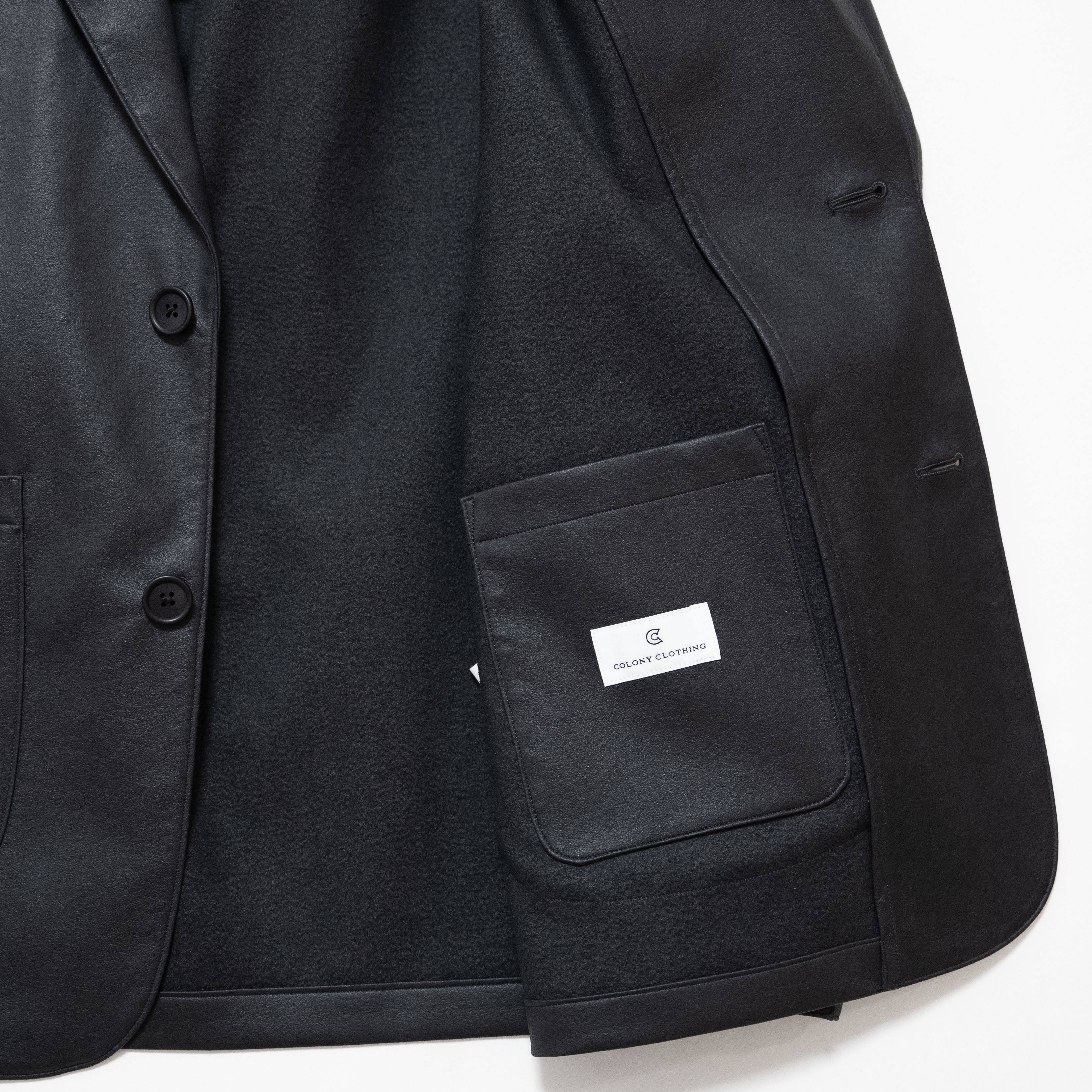 COLONY CLOTHING / JACKET BLACK NU / CC2602-JK01S-01