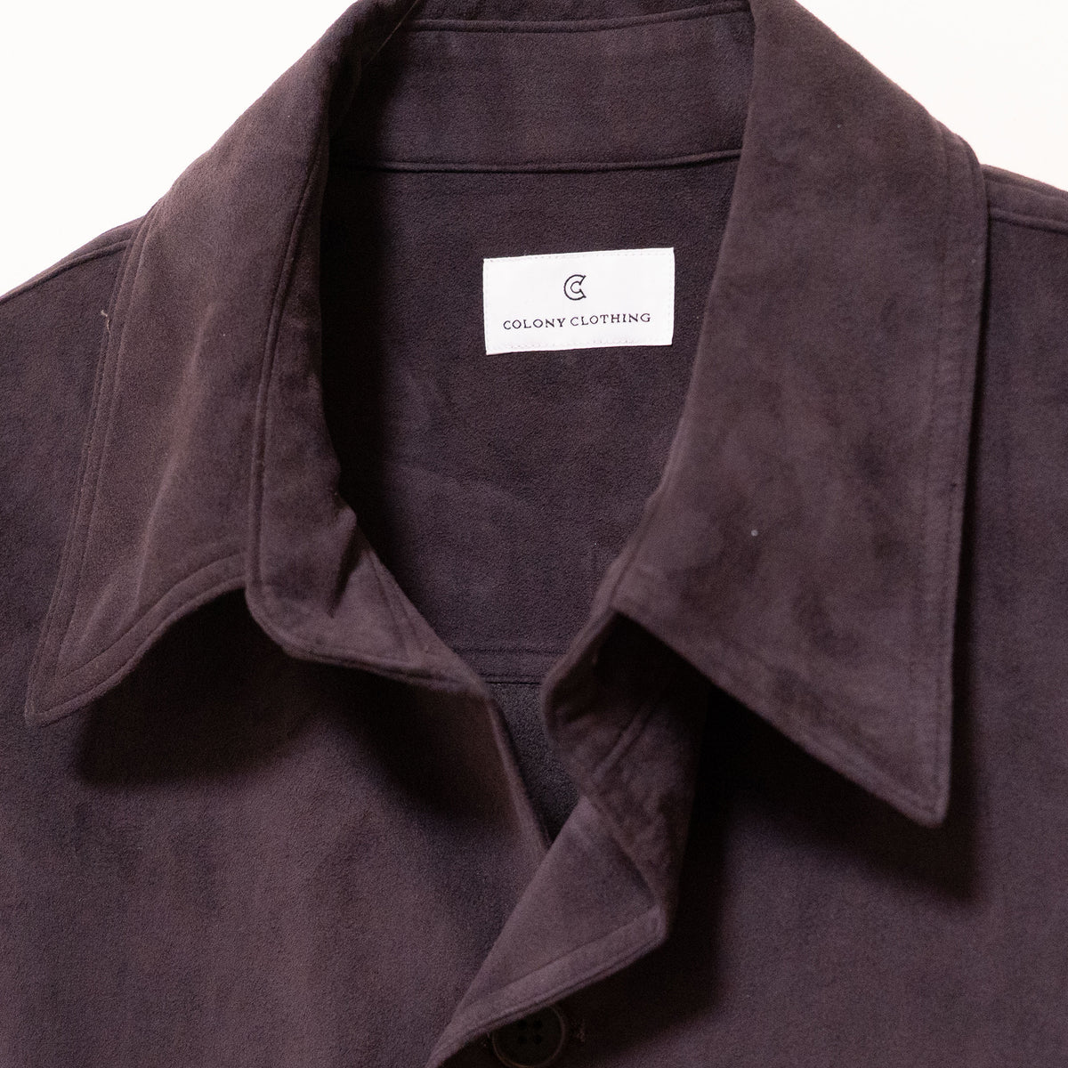 COLONY CLOTHING / ULTRASUEDE SAFARI JACKET / CC2502-JK05-01