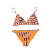 DAZE DAYZ / ORANGE STRIPED BIKINI