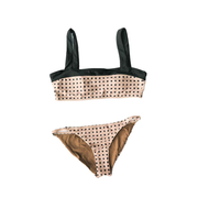 DAZE DAYZ / BEIGE & BLACK DOTS BIKINI