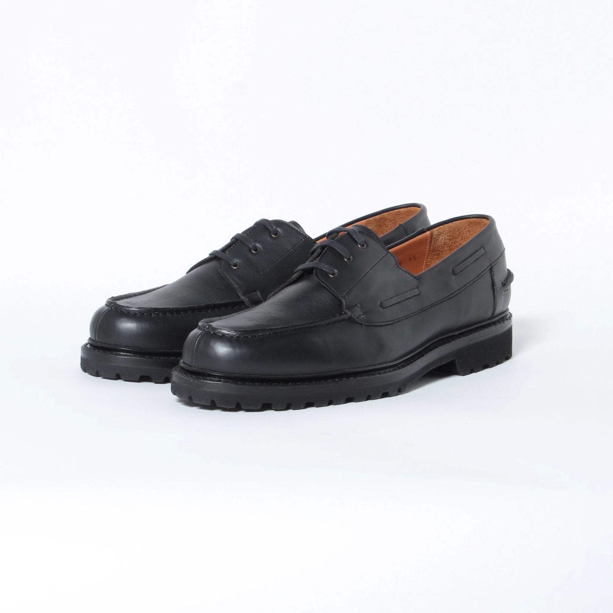 JALAN SRIWIJAYA / BOAT SHOE (BLACK) – COLONY CLOTHING