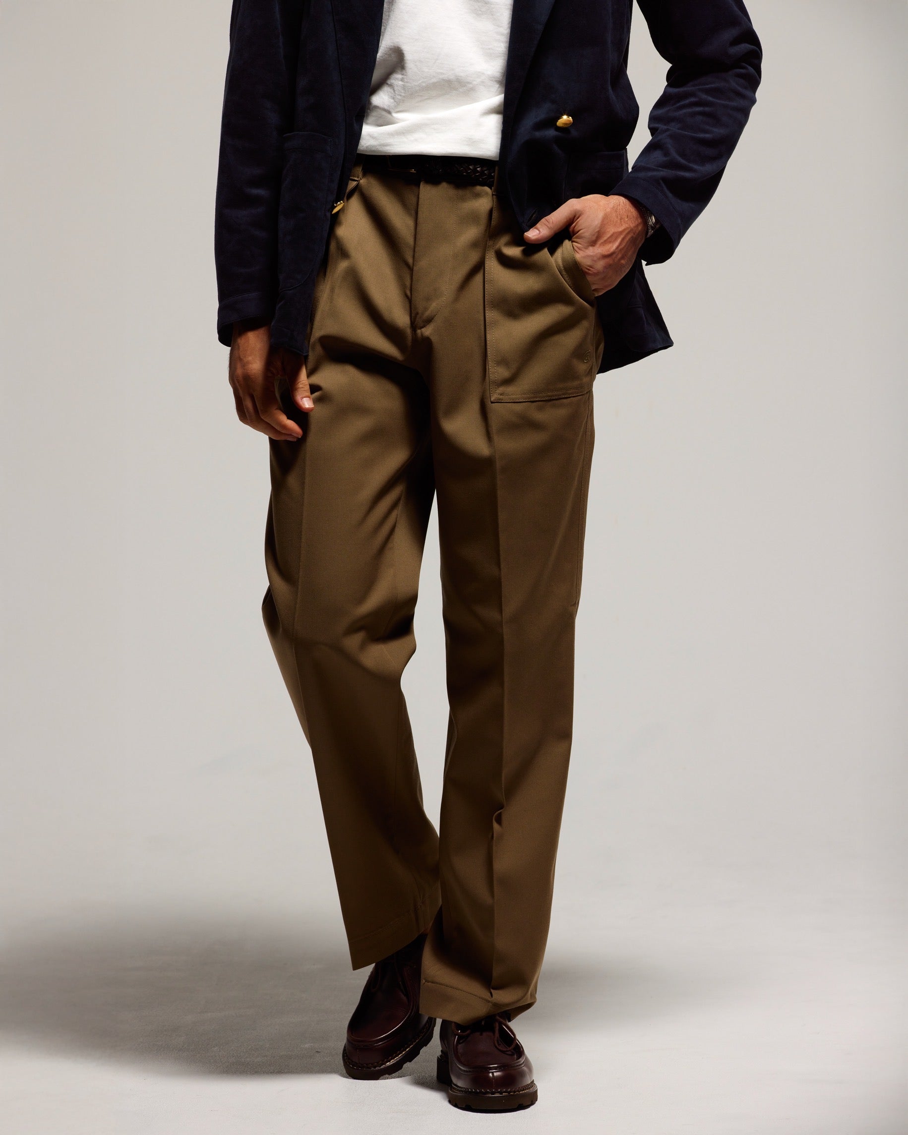 COLONY CLOTHING / WOOL BAKER PANTS / CC2502-PT01-02