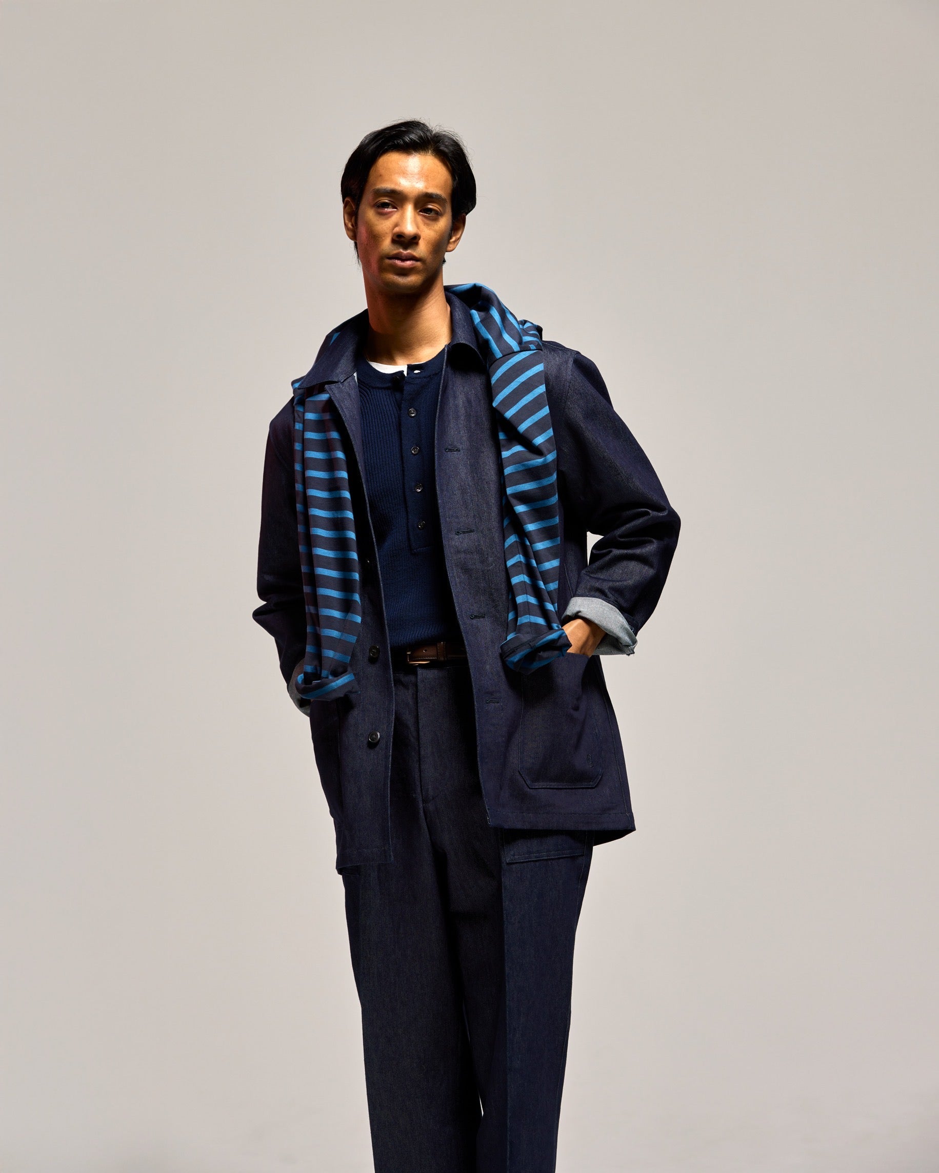 COLONY CLOTHING / COVERALL JAPANESE PAPER DENIM / CC2502-JK03-02