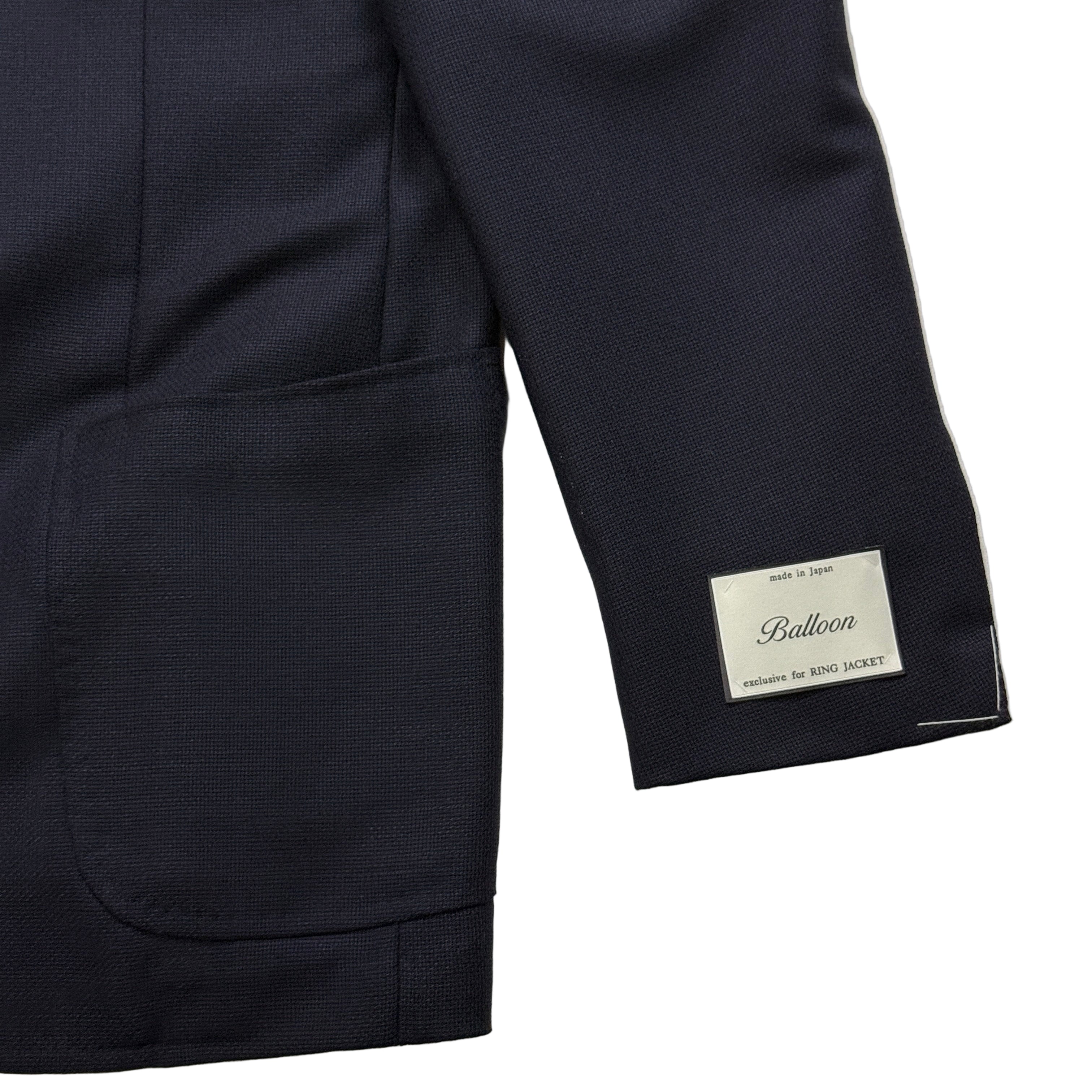 RING JACKET / NAVY JACKET / RC055F01X