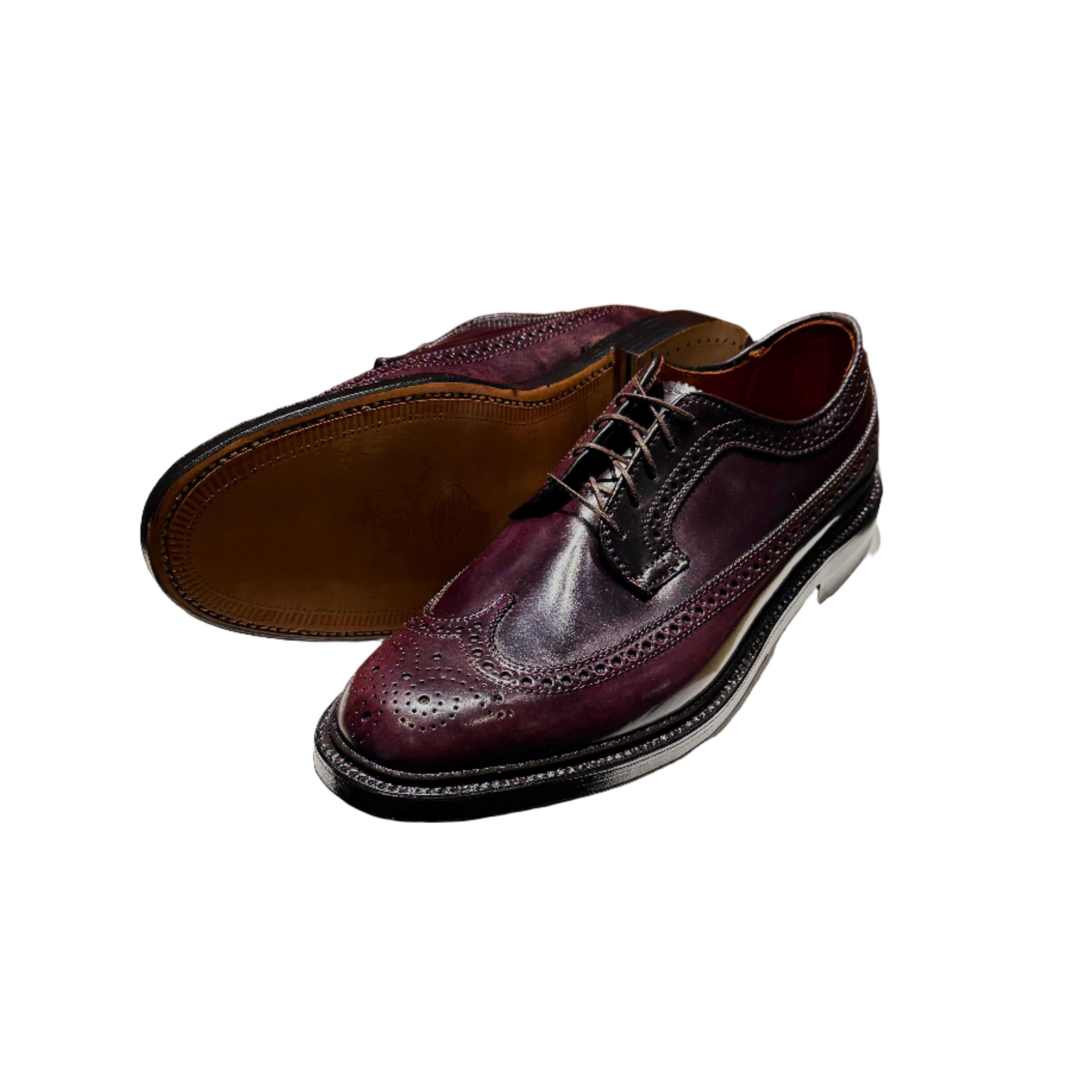 ALDEN 975 LONG WING BLUCHER COLOR #8 SHELL CORDOVAN – COLONY CLOTHING