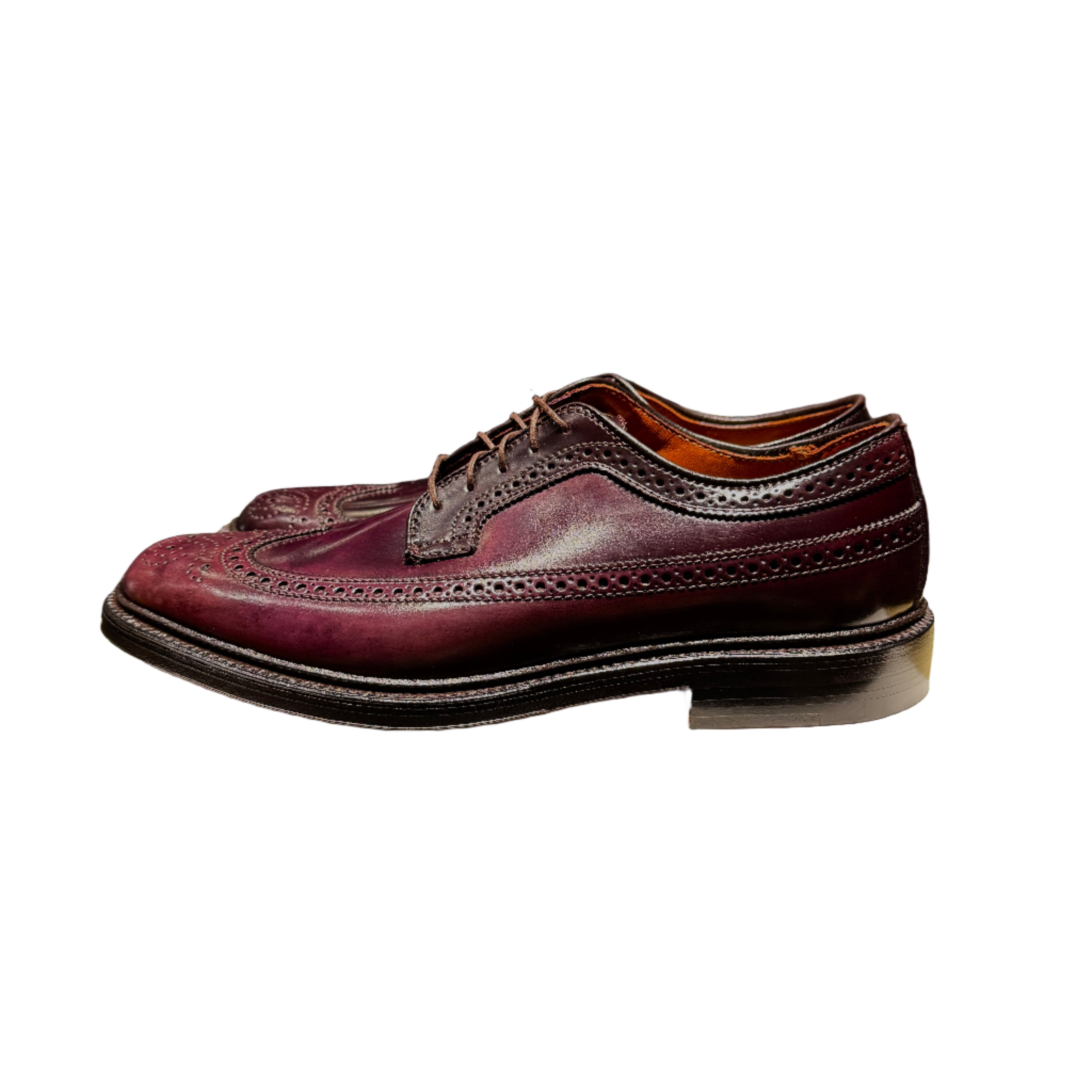 ALDEN 975 LONG WING BLUCHER COLOR #8 SHELL CORDOVAN