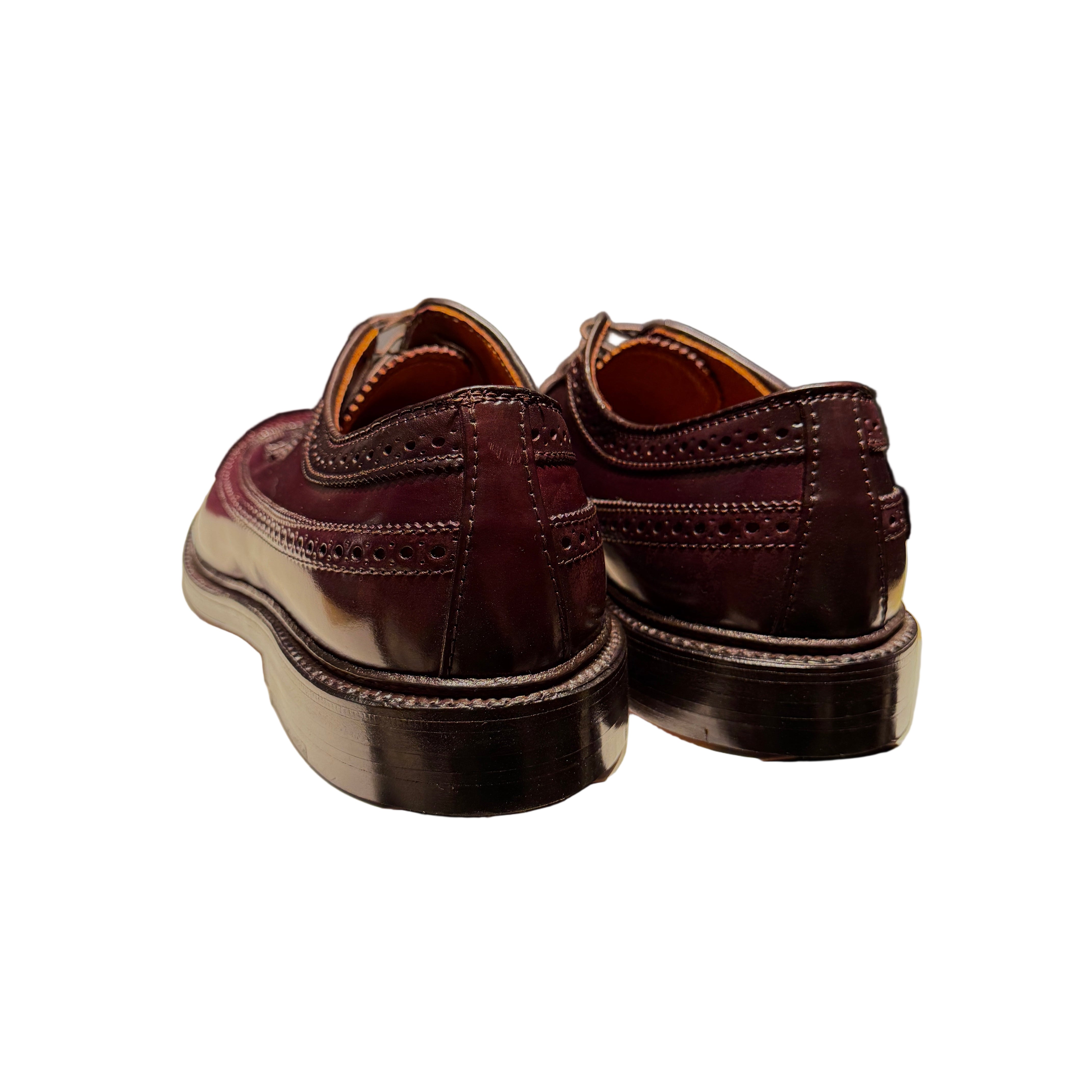 ALDEN 975 LONG WING BLUCHER COLOR #8 SHELL CORDOVAN