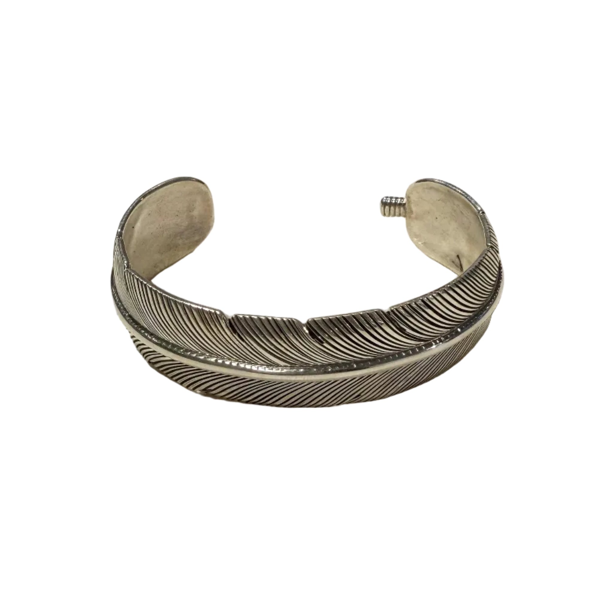Feather Bracelet by Harvey Mace (0.75"") /  5-3/4"