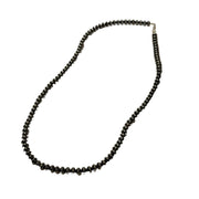 Saucer Navajo Pearls 7mm Necklace / 24"