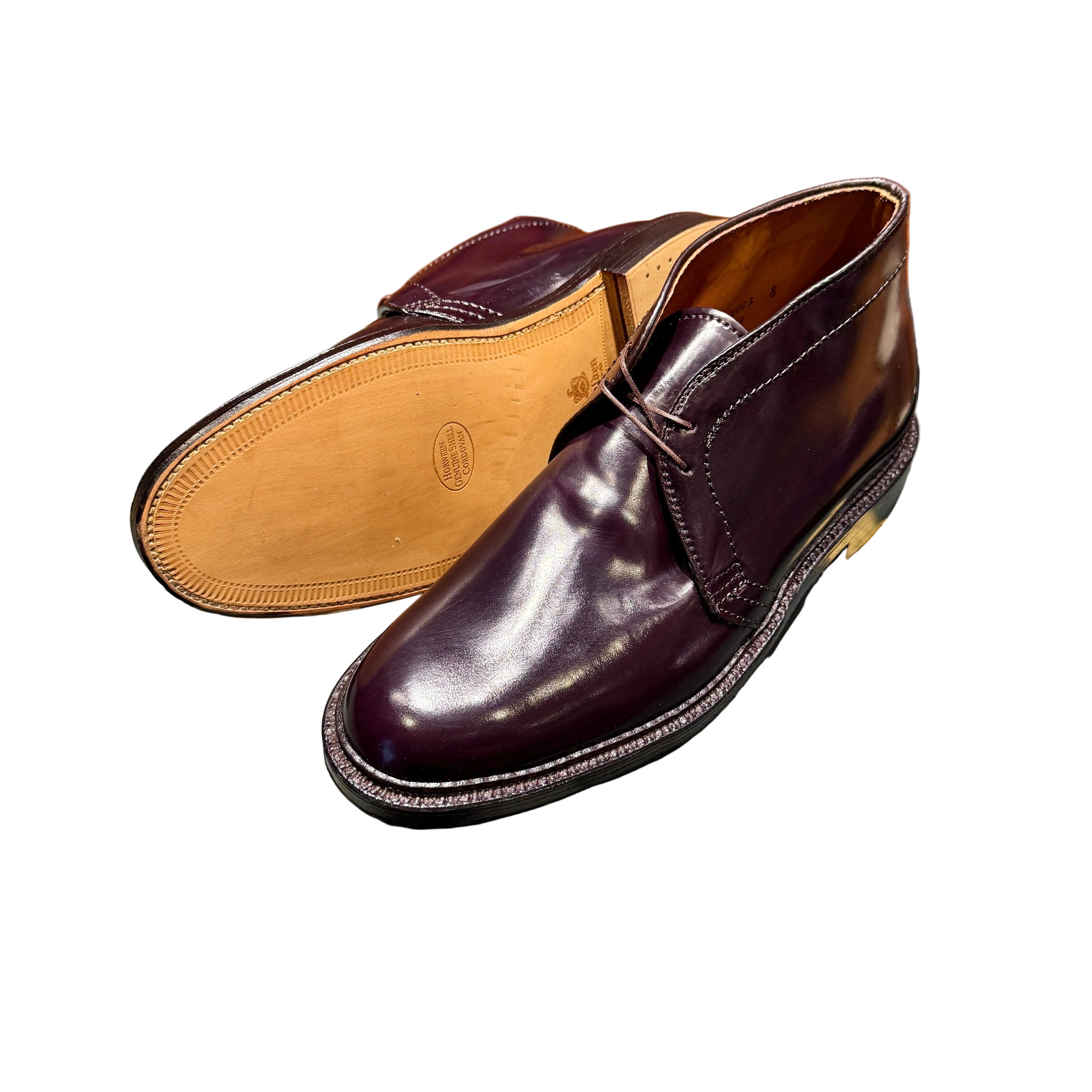 ALDEN 1339 CHUKKA BOOT COL 8 SHELL CORDOVAN