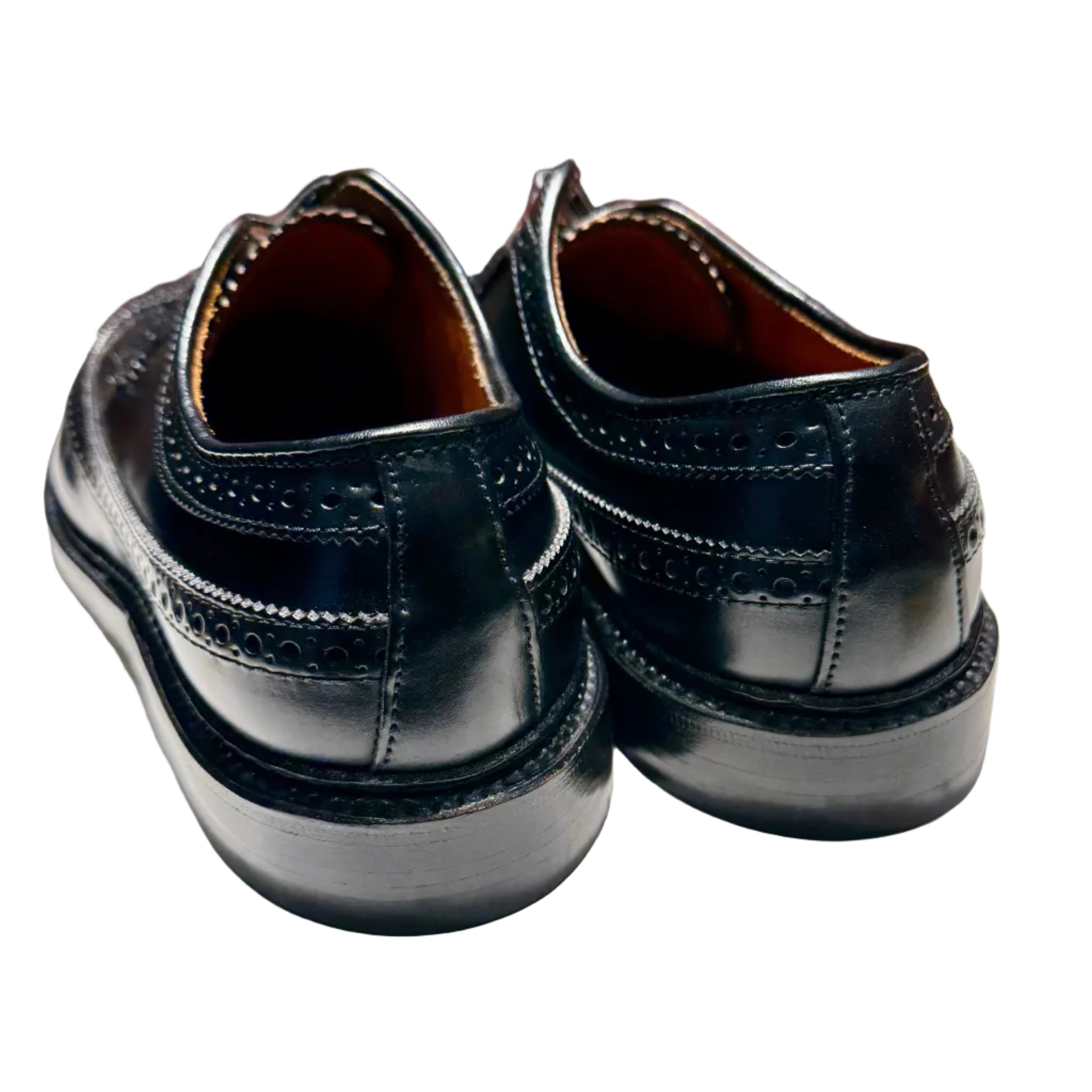 ALDEN 9751 LONG WING BLUCHER BLACK SHELL CORDOVAN