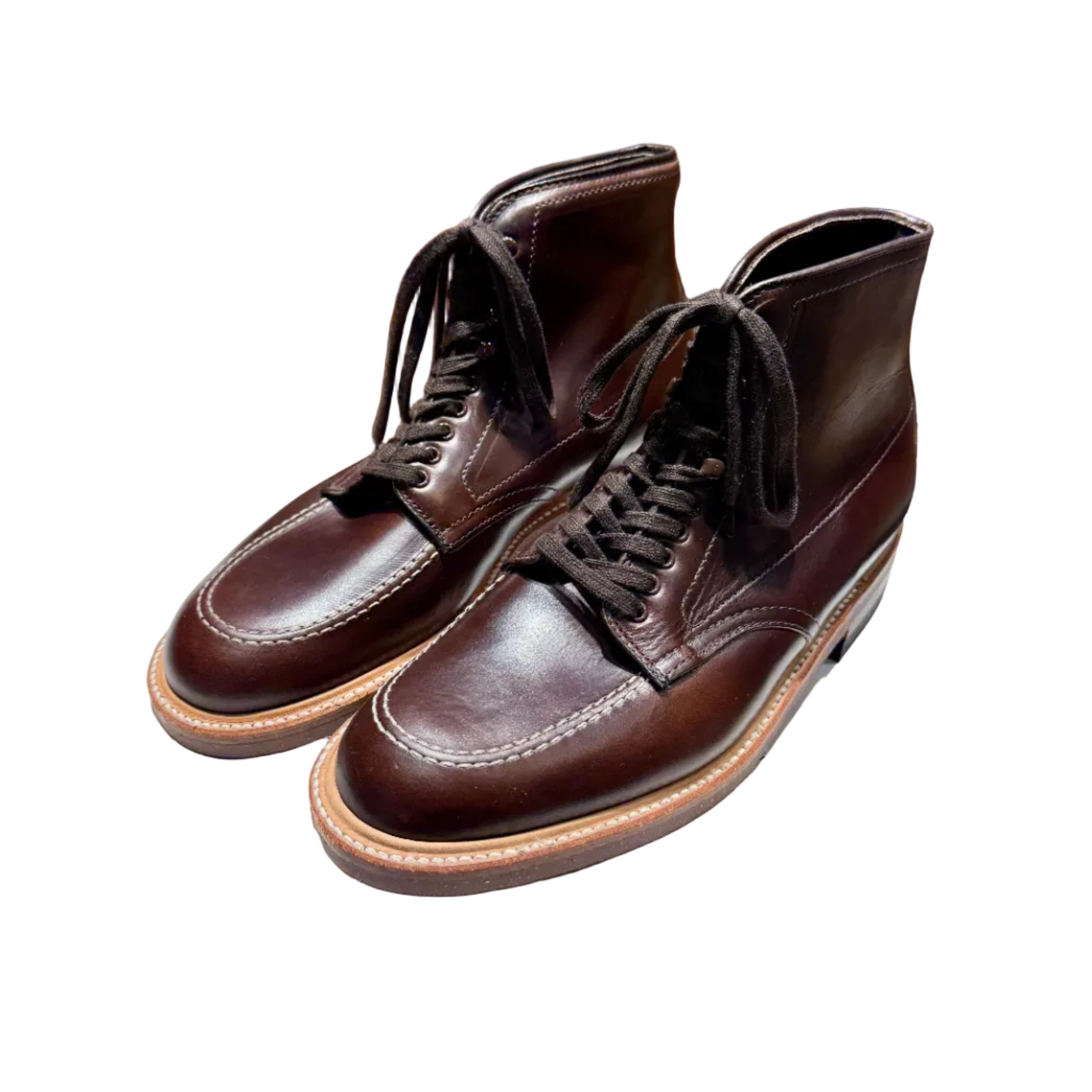 ALDEN 403 INDY BOOT HIGH TOP BROWN CHROMEXCEL BLUCHER