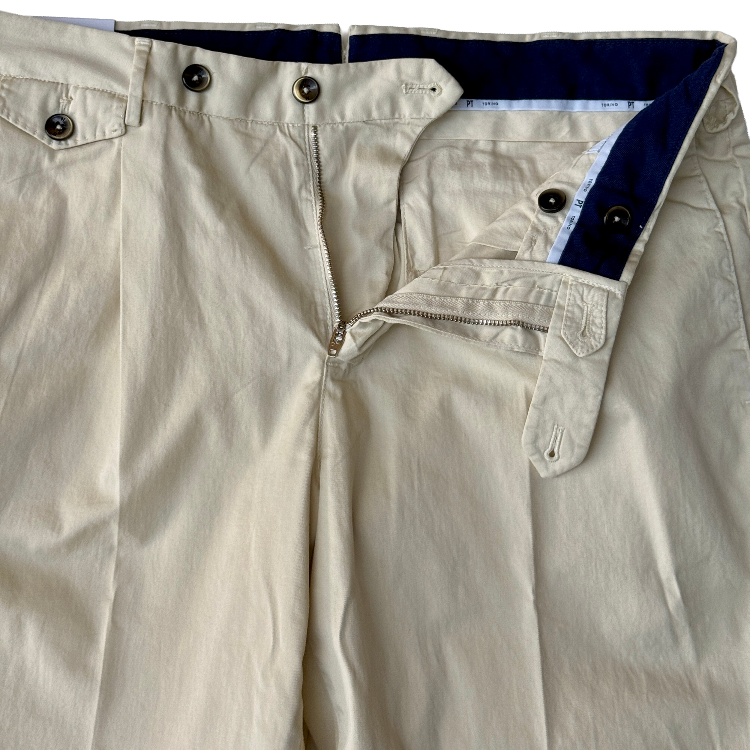 PT TORINO / COTTON TROUSERS / Y019 BEIGE