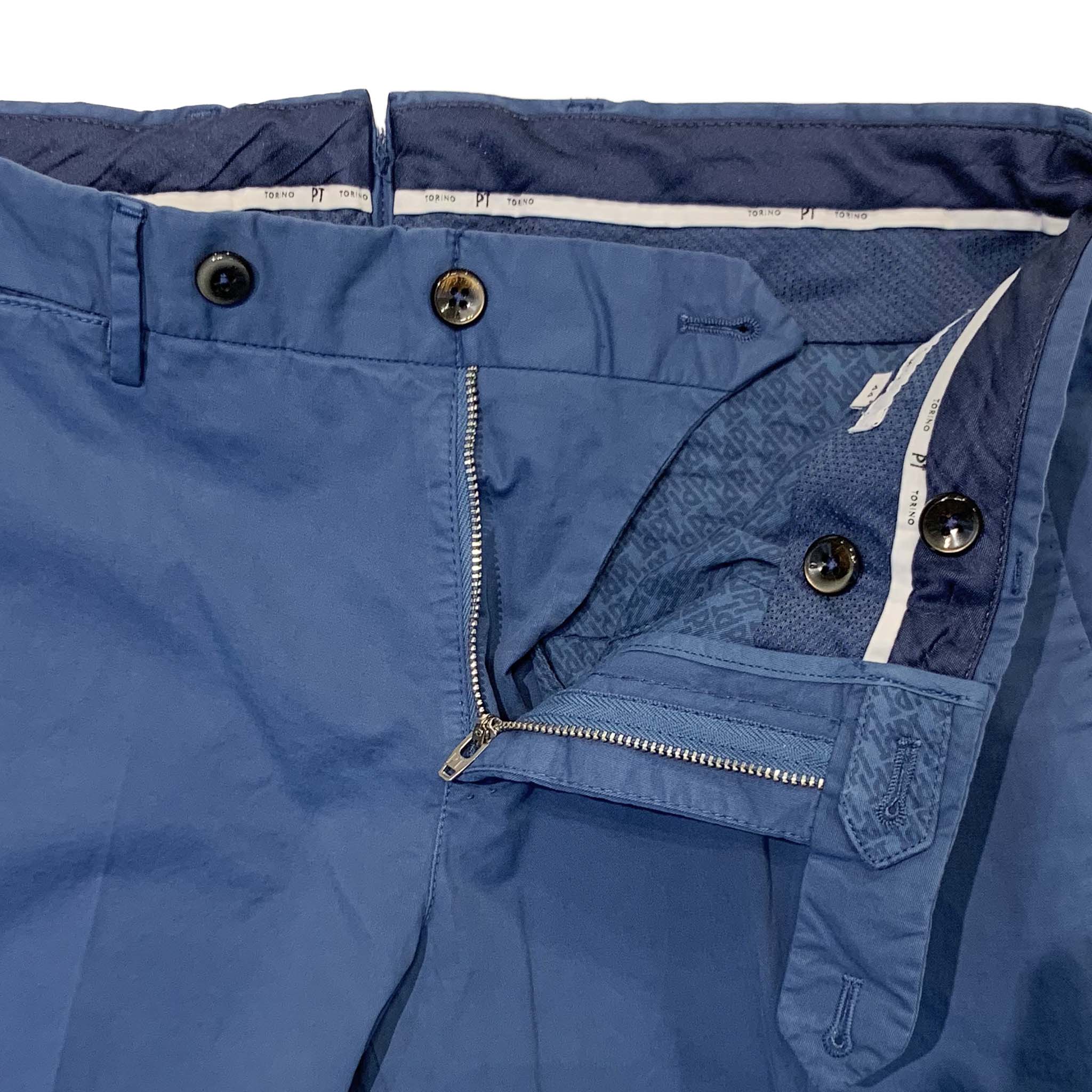 PT TORINO / COTTON CHINO (BLUE)
