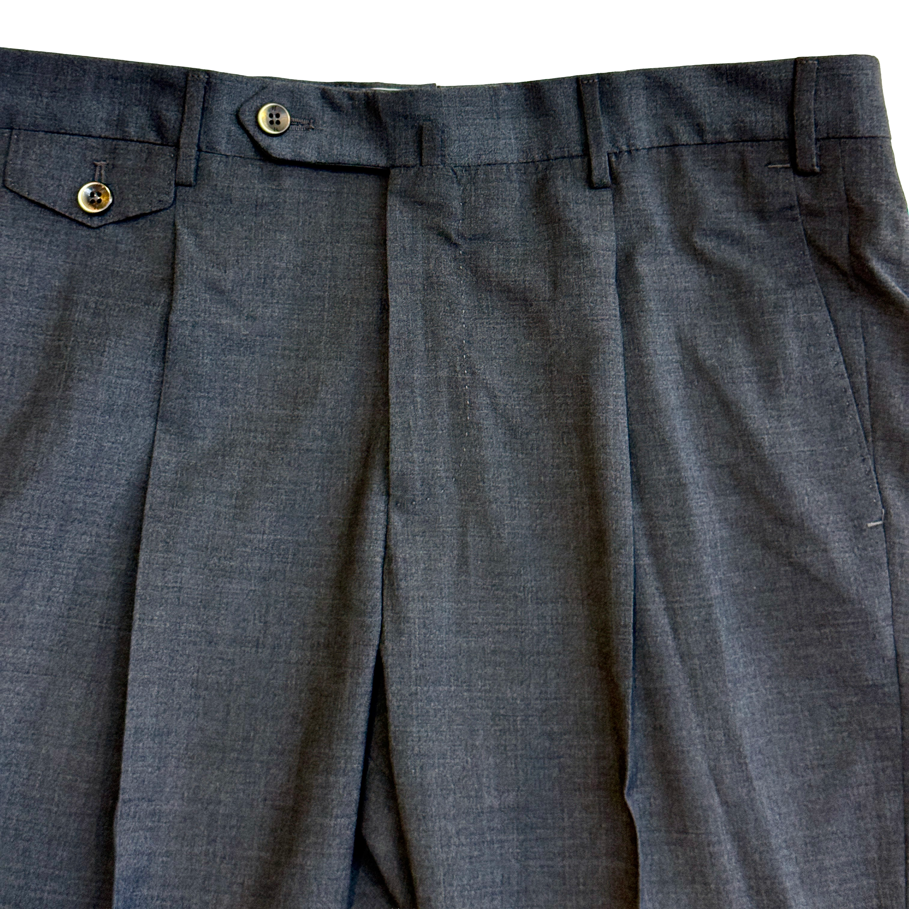 PT TORINO / WOOL TROUSERS / 0240 DARK GREY
