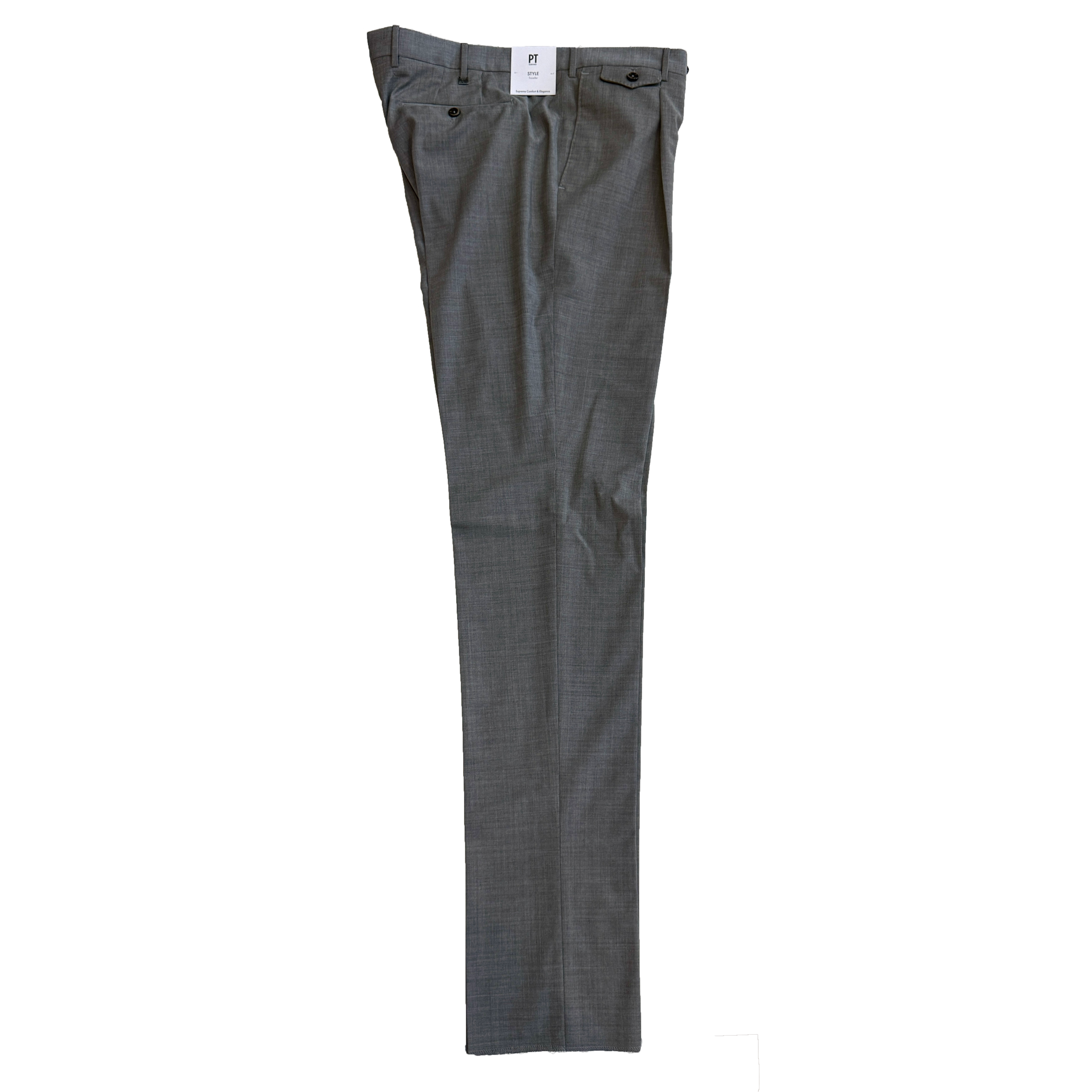 PT TORINO / WOOL TROUSERS / 0220 GREY