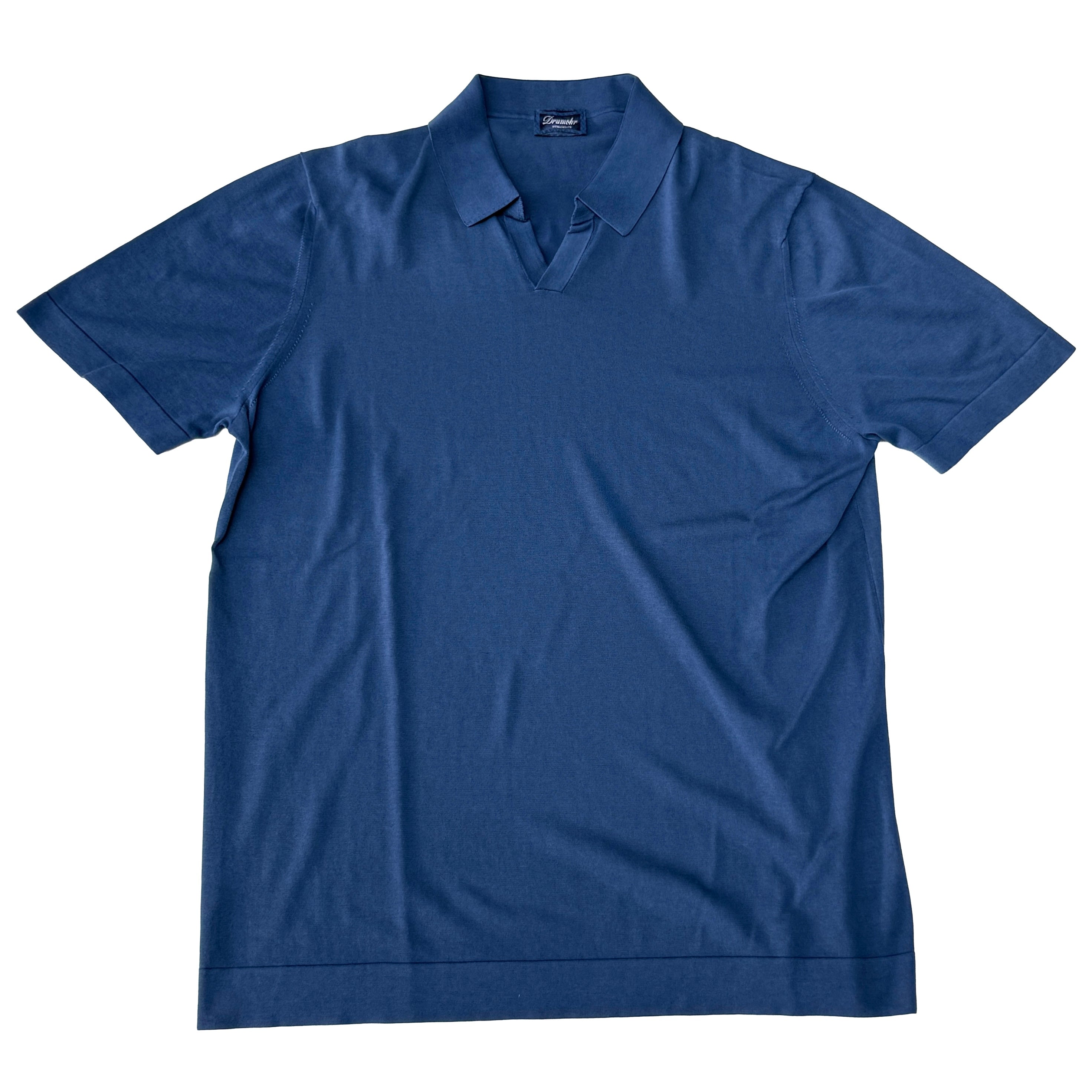 DRUMOHR / COTTON SKIPPER POLO / DOGF146N - 770