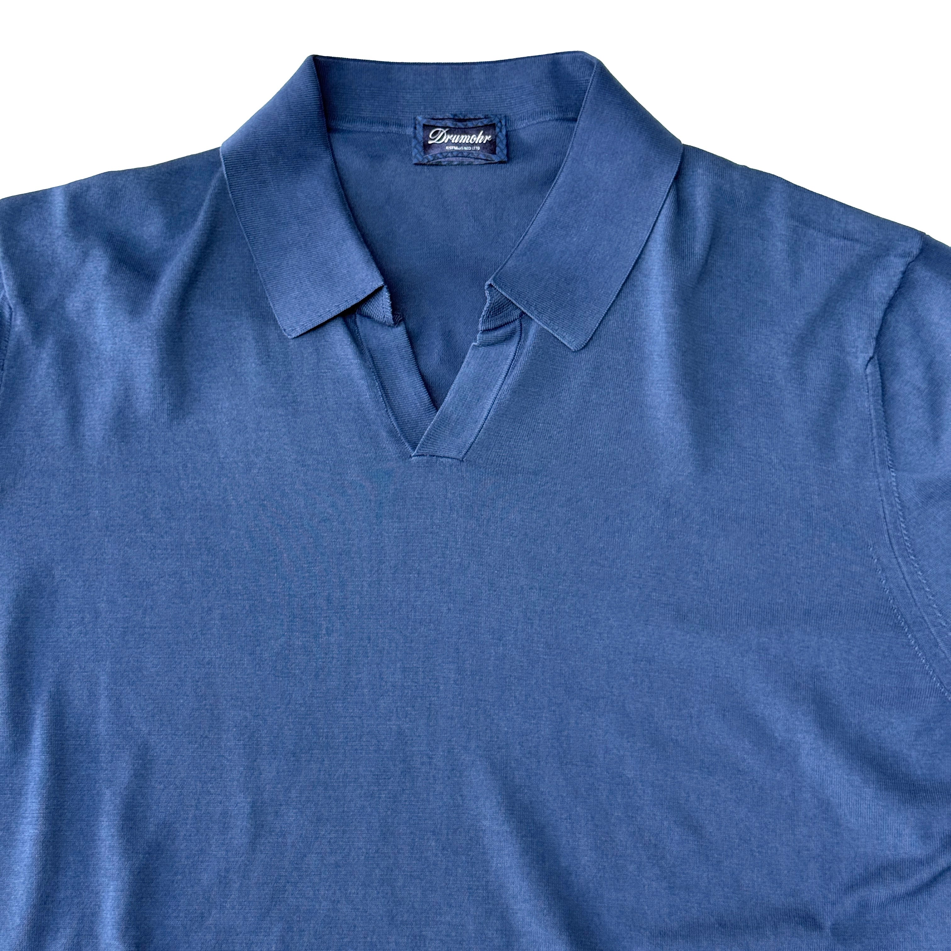 DRUMOHR / COTTON SKIPPER POLO / DOGF146N - 770