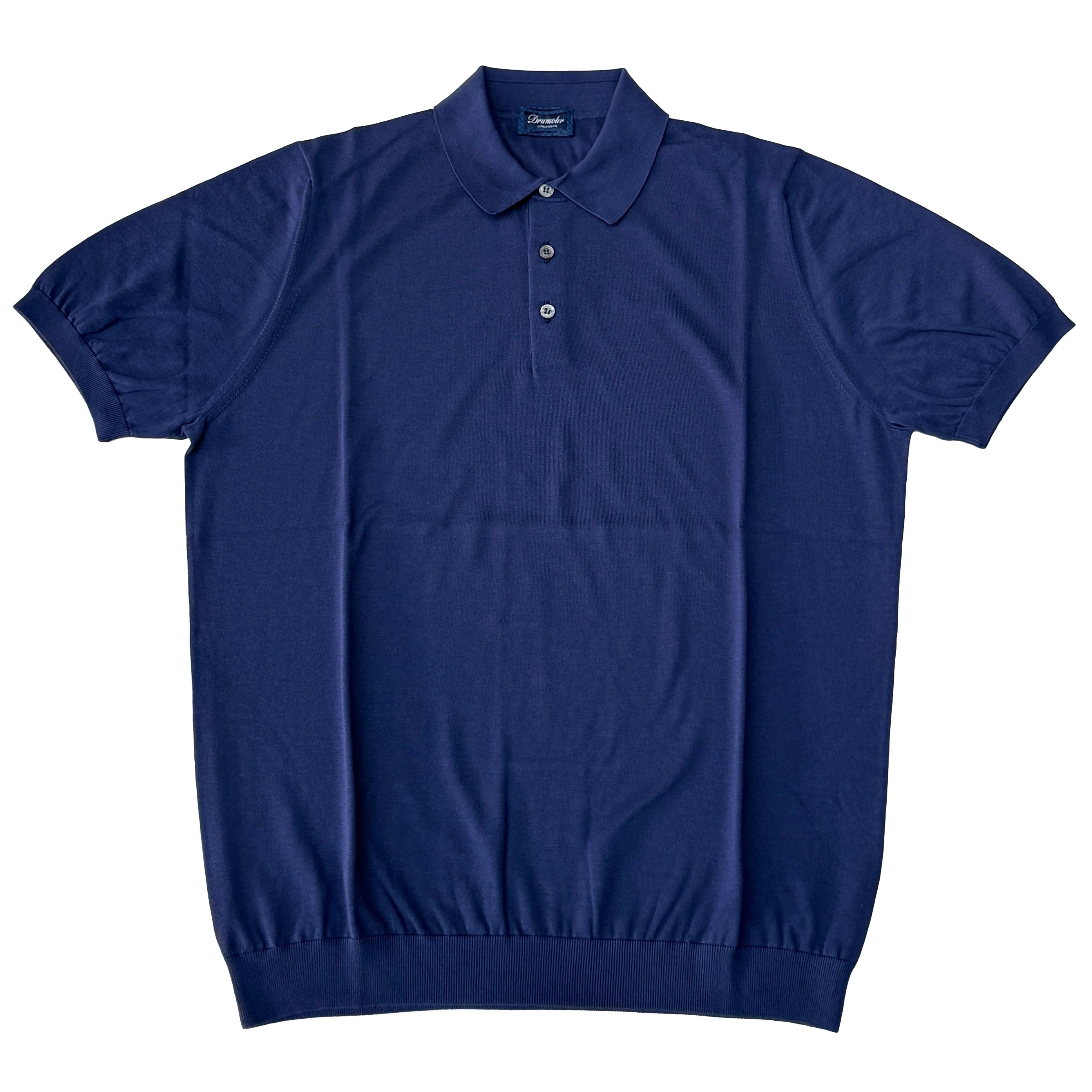 DRUMOHR / COTTON KNIT POLO / DOGN202 - 768