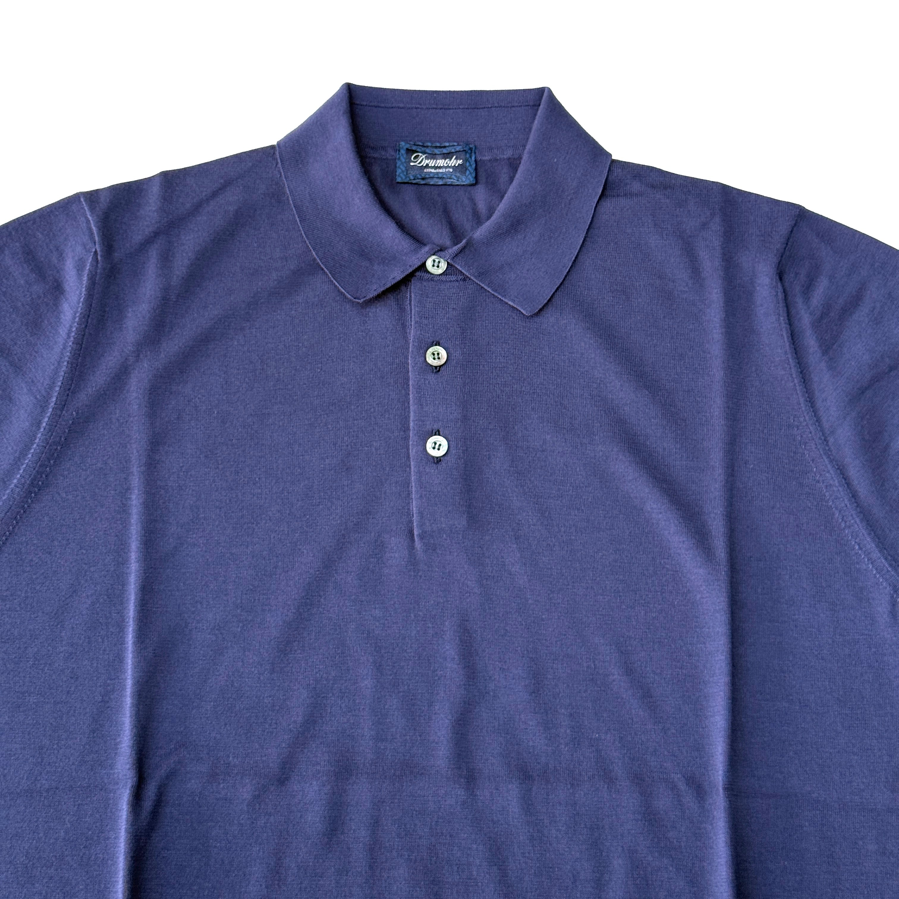 DRUMOHR / COTTON KNIT POLO / DOGN202 - 768