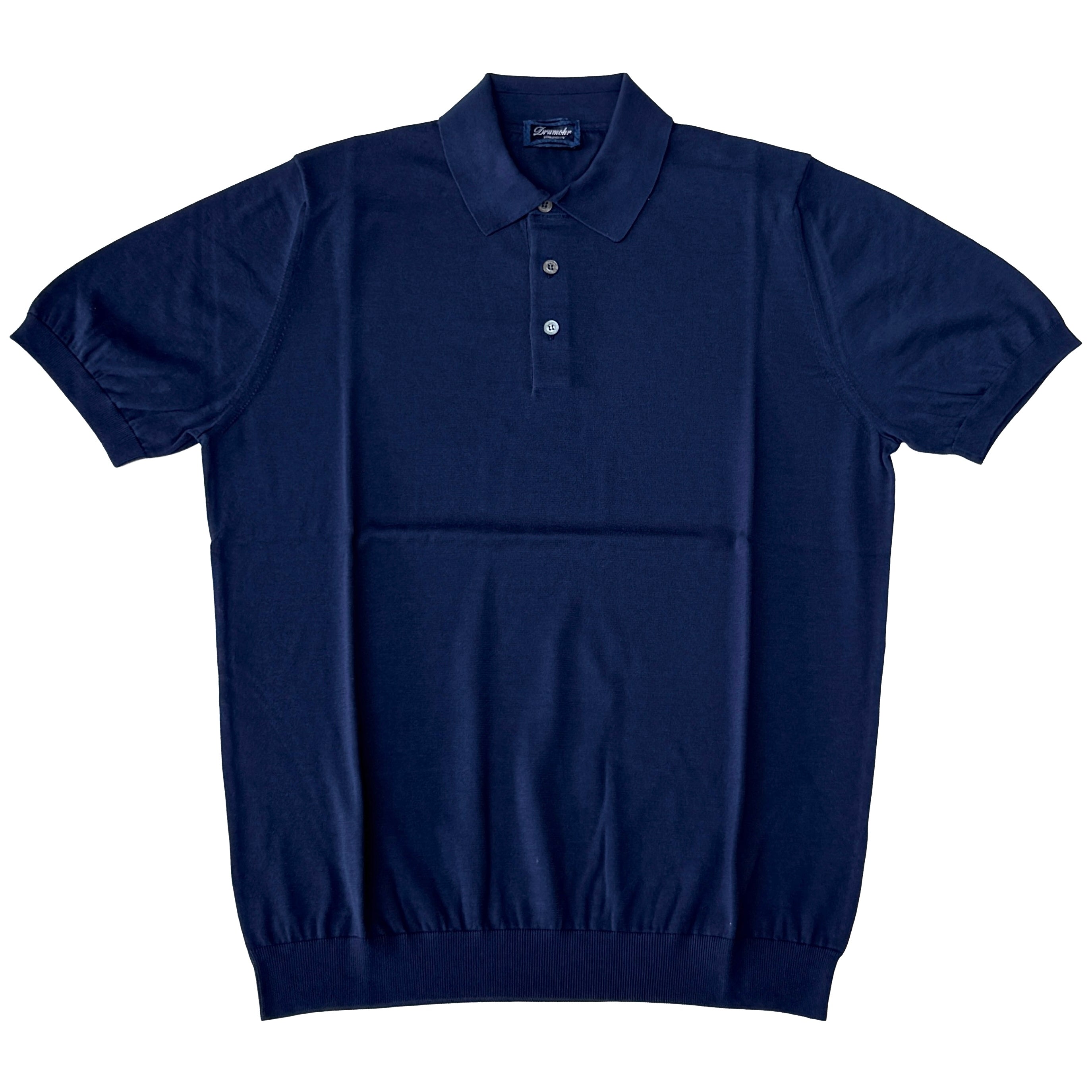 DRUMOHR / COTTON KNIT POLO / DOGN202 - 770