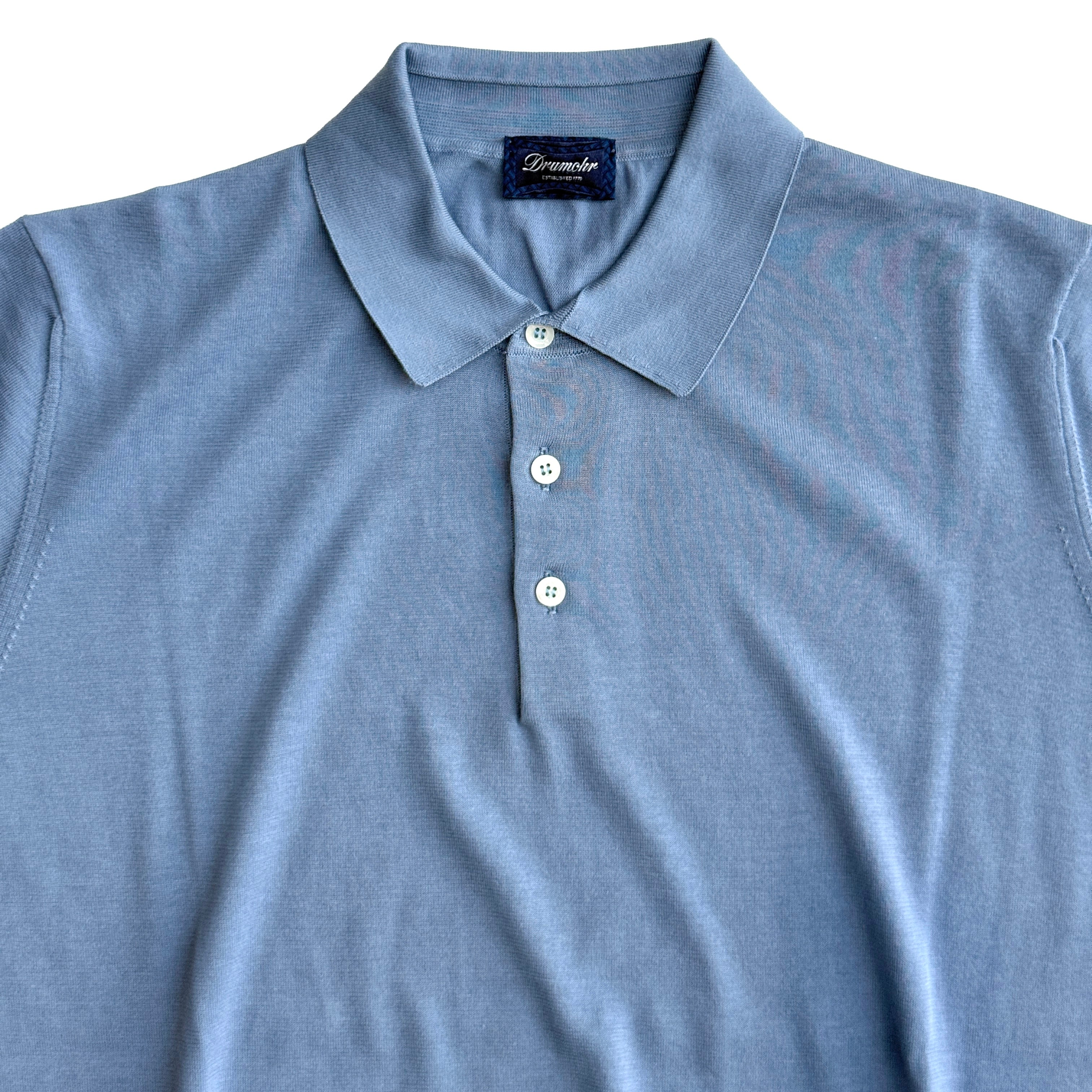 DRUMOHR / COTTON KNIT POLO / DOGN202 - 724