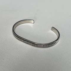 Silver Bracelet by Bruce Morgan 4 / 5.75inch