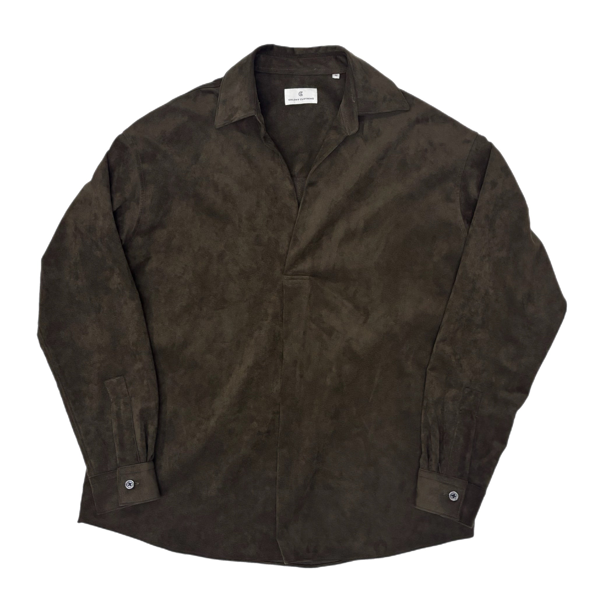 COLONY CLOTHING / ULTRASUEDE POOLSIDE SHIRT / CC2502-SH02