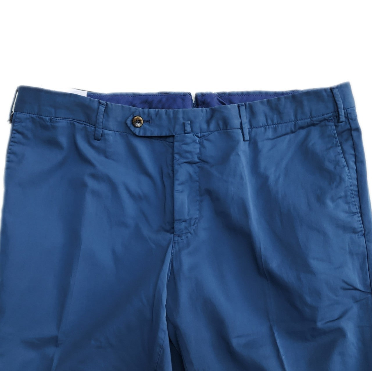 PT TORINO / SILK COTTON CHINO (BLUE)