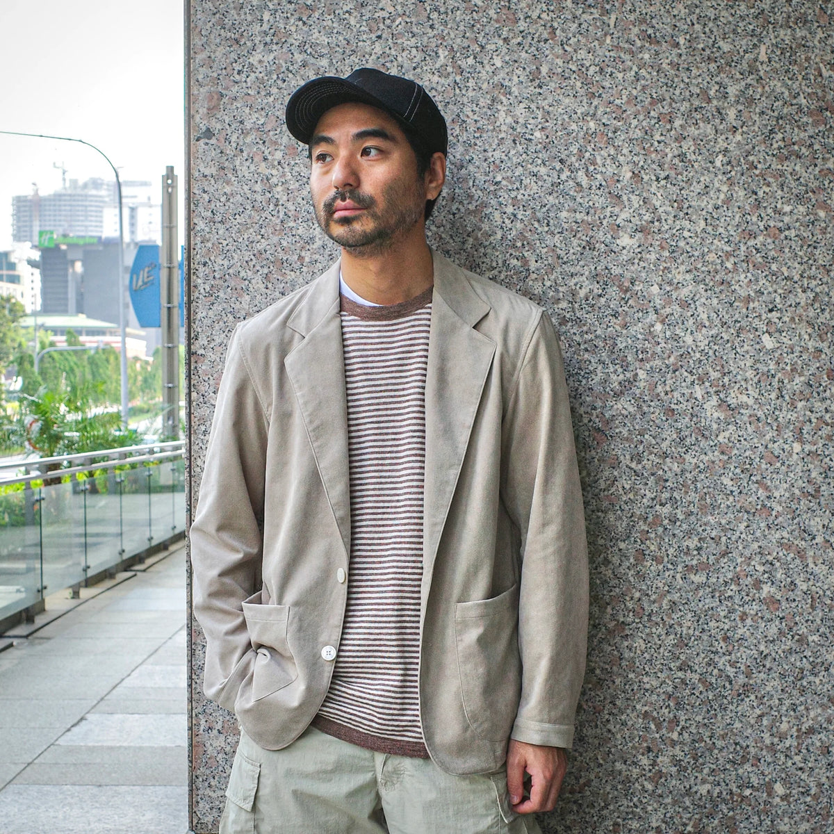 COLONY CLOTHING / SINGLE SHIRT JACKET "SAND" / CC2602-JK01S-01