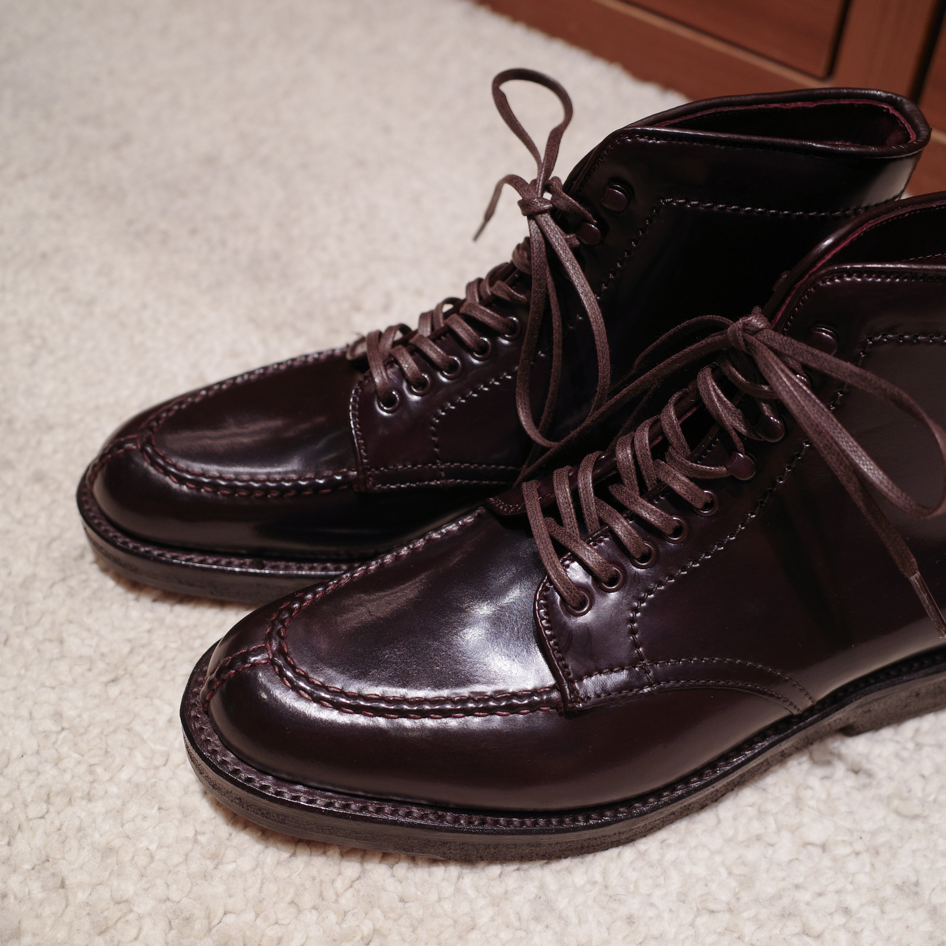 ALDEN X COLONY CLOTHING A1907H EXCLUSIVE CORDOVAN TANKER BOOT