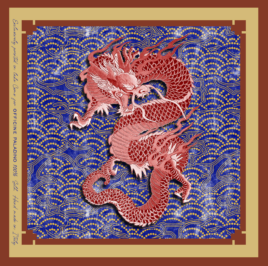 OFFICINE PALADINO POCKET SQUARE (OP910)