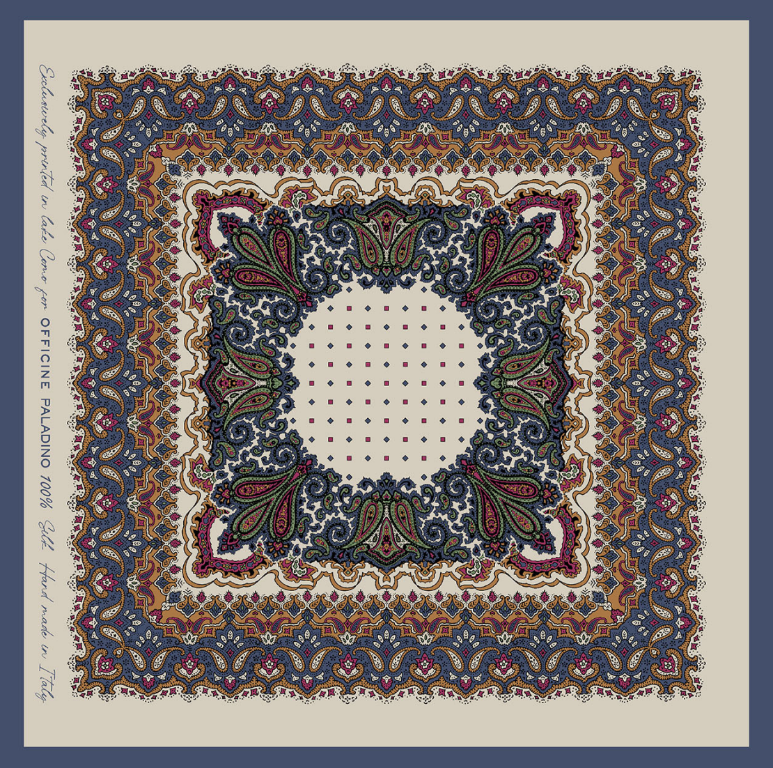 OFFICINE PALADINO POCKET SQUARE (OP912)