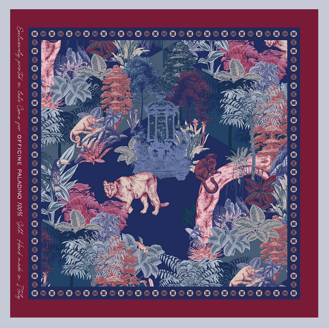 OFFICINE PALADINO POCKET SQUARE (OP923)